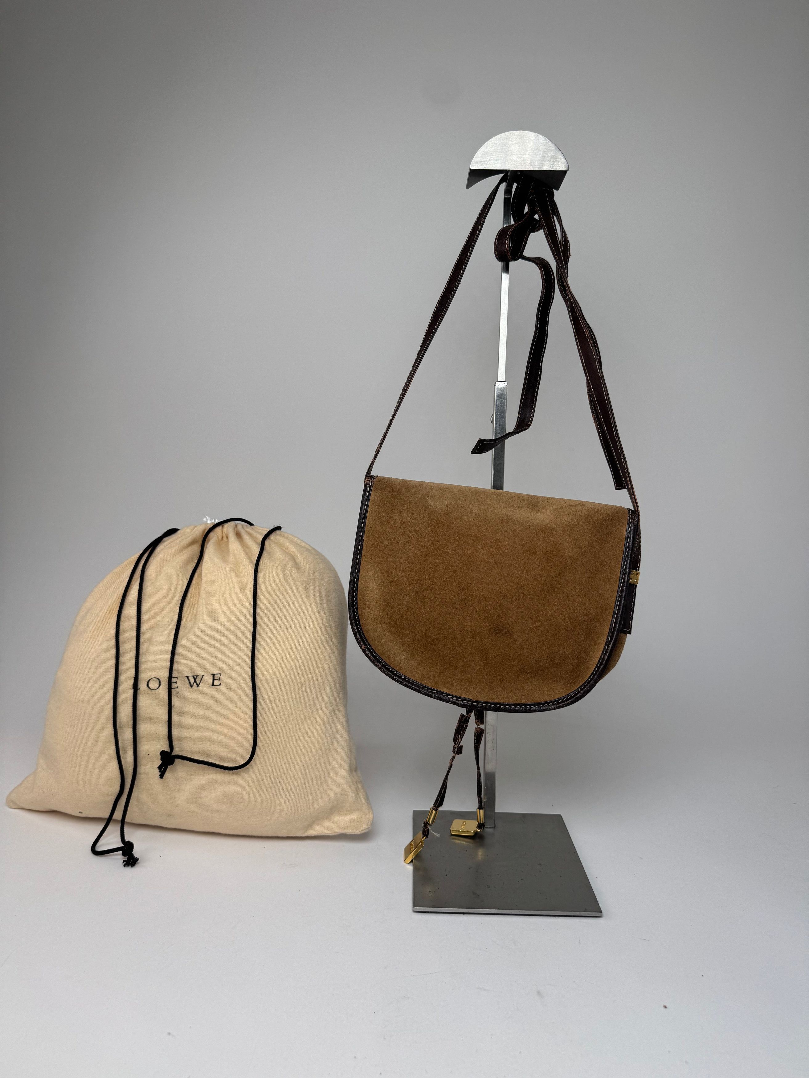 Loewe Vintage Madrid Multiway Amazona Bag Brown Size ONE SIZE - 2 Thumbnail