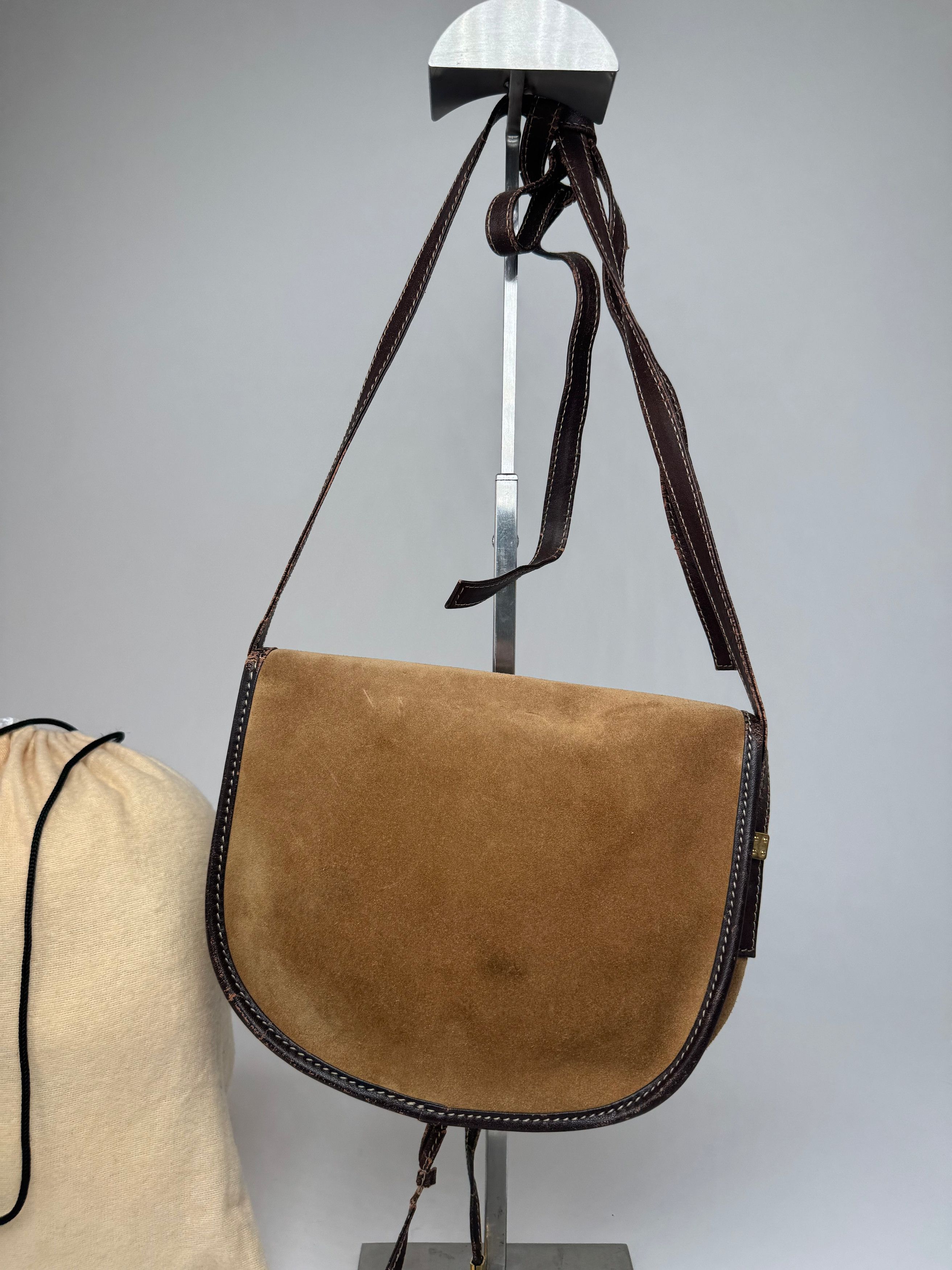 Loewe Vintage Madrid Multiway Amazona Bag Brown Size ONE SIZE - 8 Thumbnail