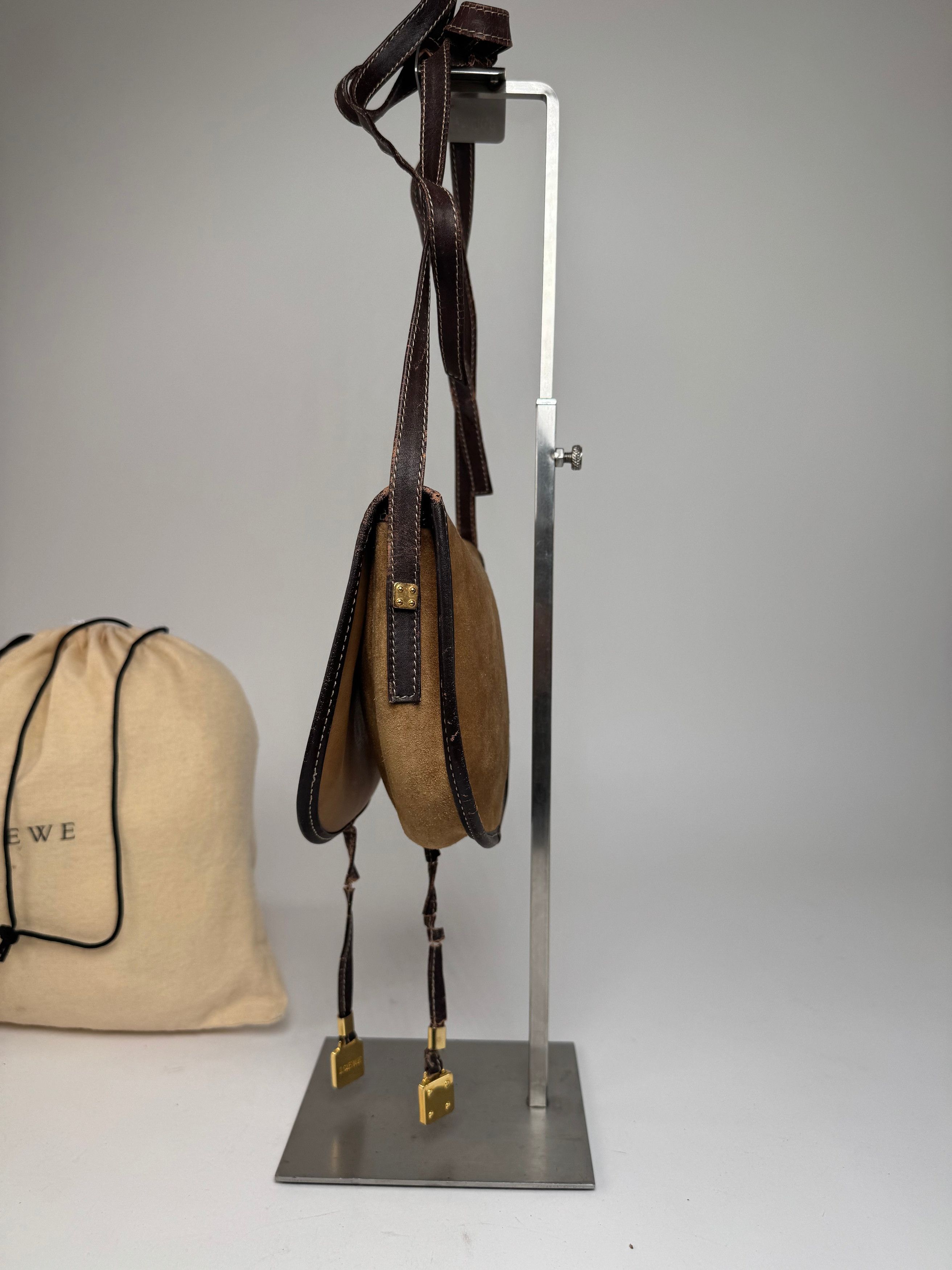 Loewe Vintage Madrid Multiway Amazona Bag Brown Size ONE SIZE - 5 Thumbnail