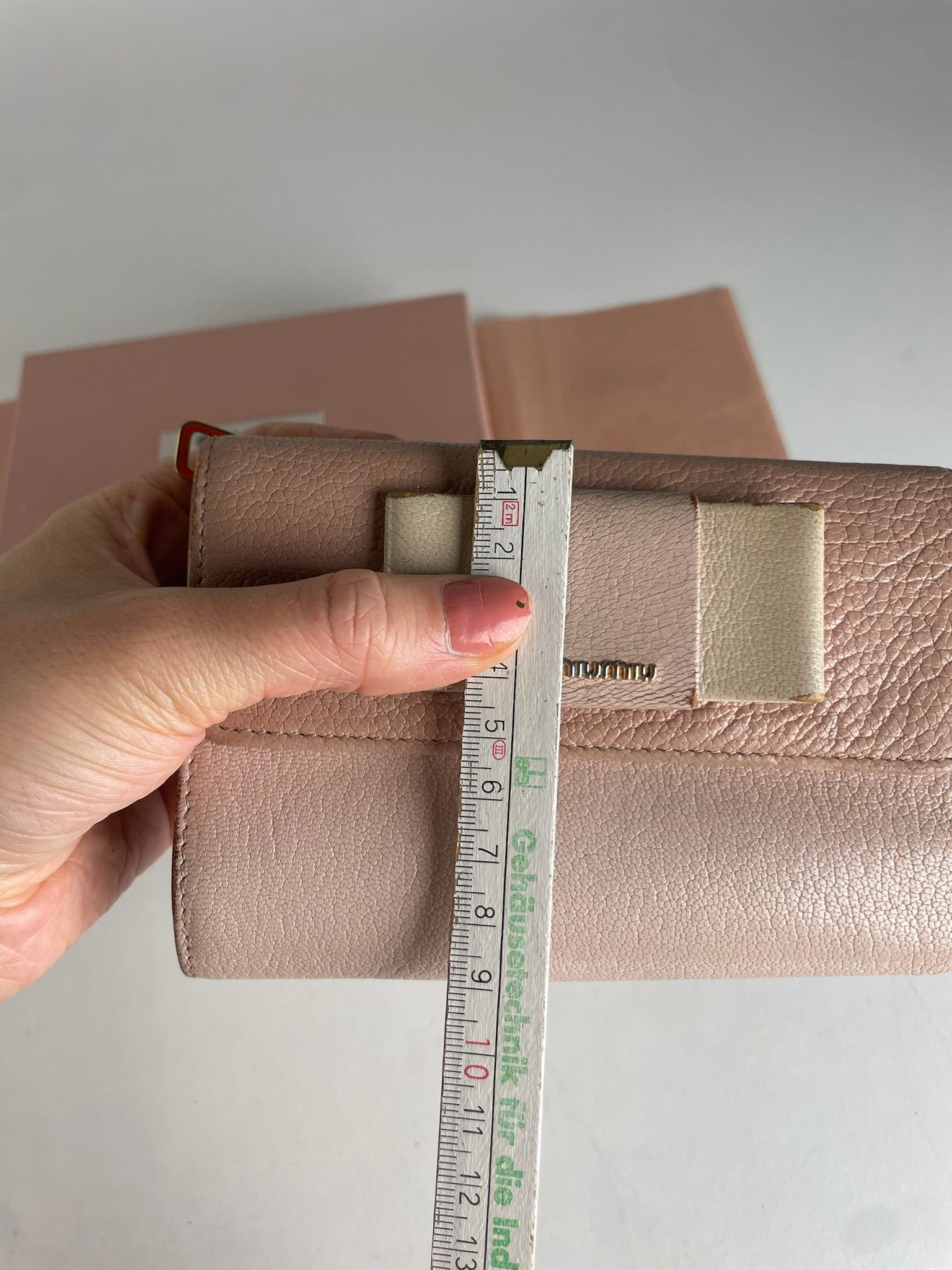 Miu Miu Vintage Pink Leather Wallet Size ONE SIZE - 9 Thumbnail