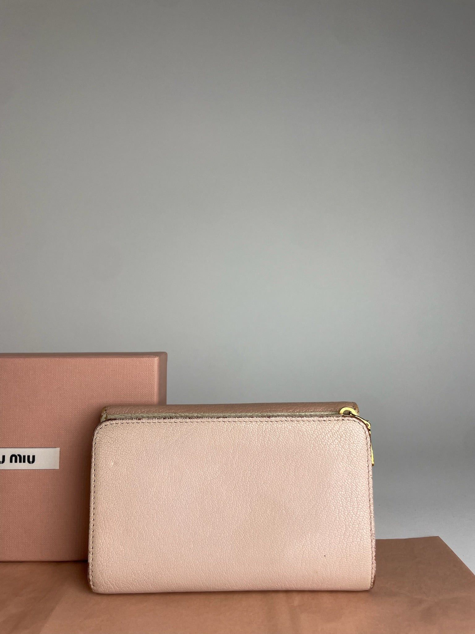 Miu Miu Vintage Pink Leather Wallet Size ONE SIZE - 7 Thumbnail