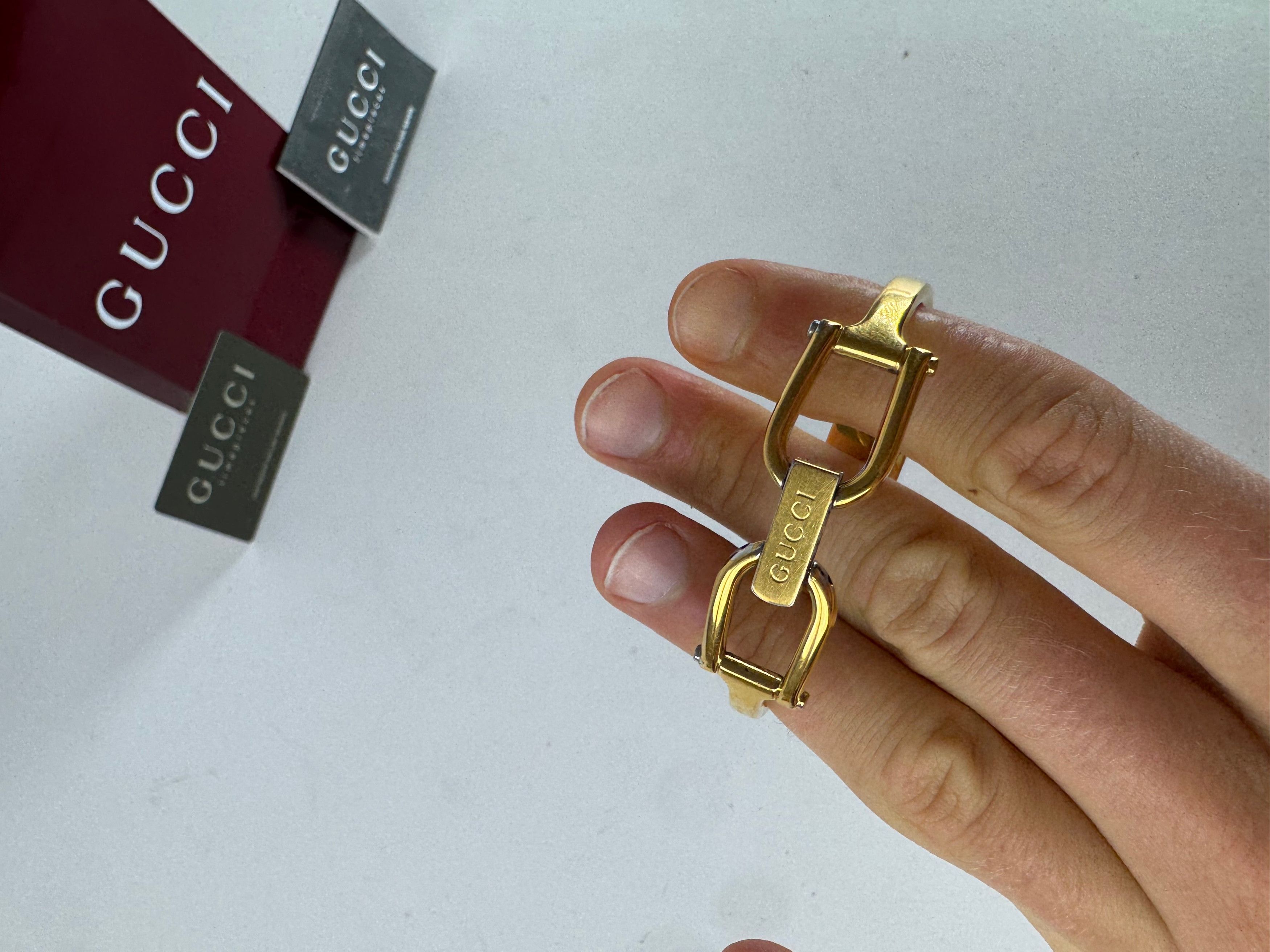 Gucci Vintage Horsebit Quartz Watch Gold Plated Size ONE SIZE - 5 Thumbnail
