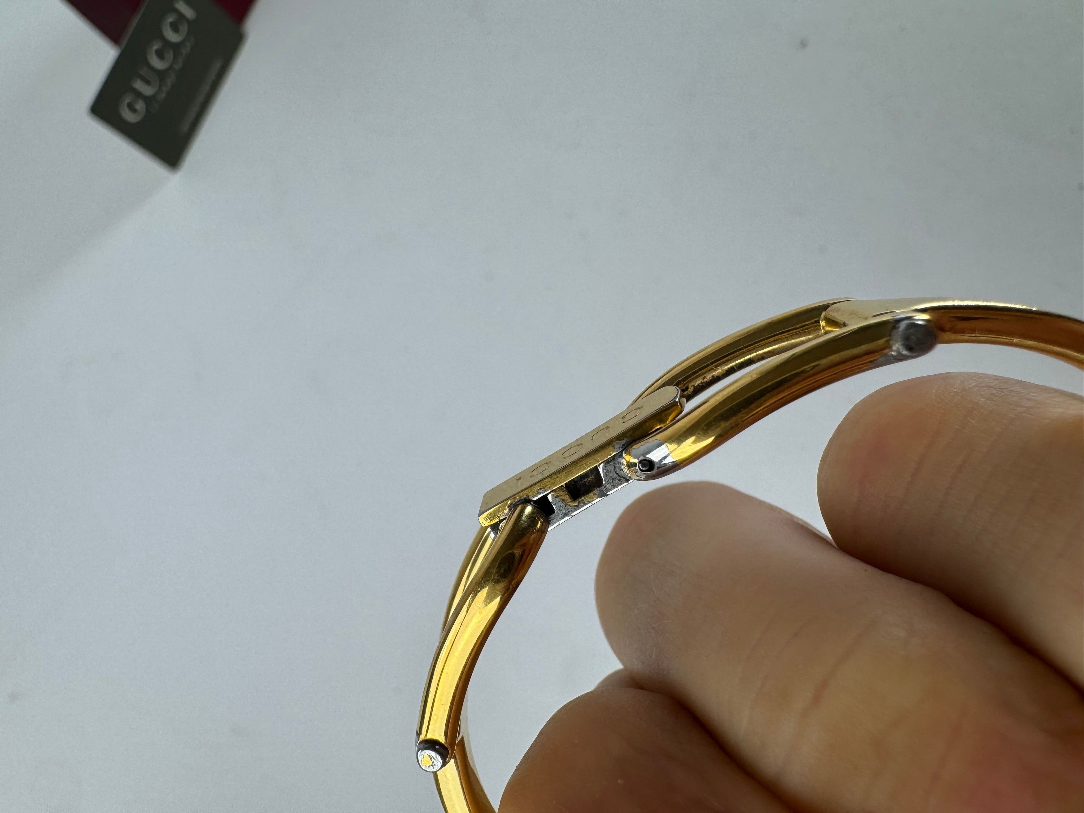 Gucci Vintage Horsebit Quartz Watch Gold Plated Size ONE SIZE - 4 Thumbnail