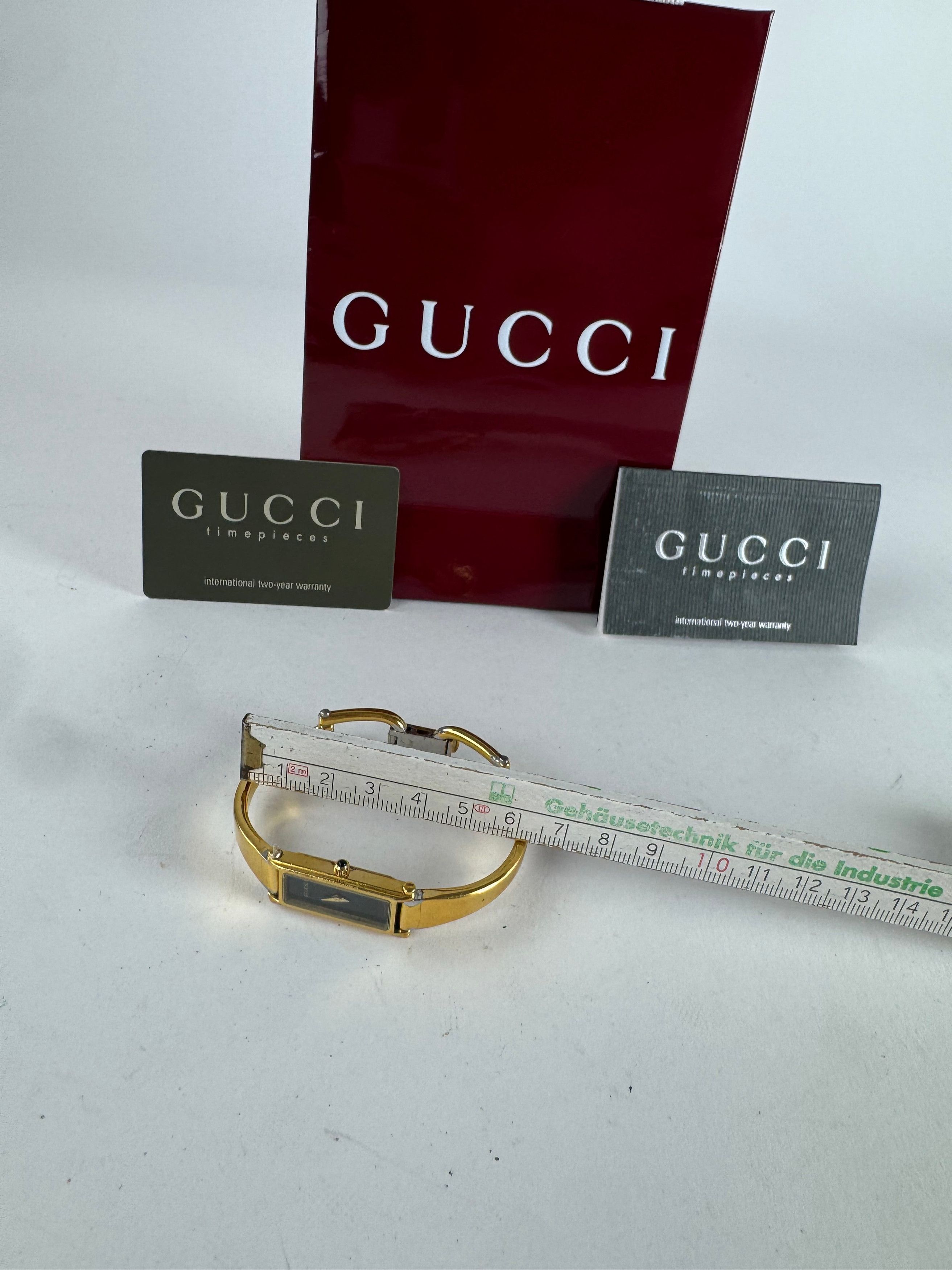 Gucci Vintage Horsebit Quartz Watch Gold Plated Size ONE SIZE - 10 Thumbnail
