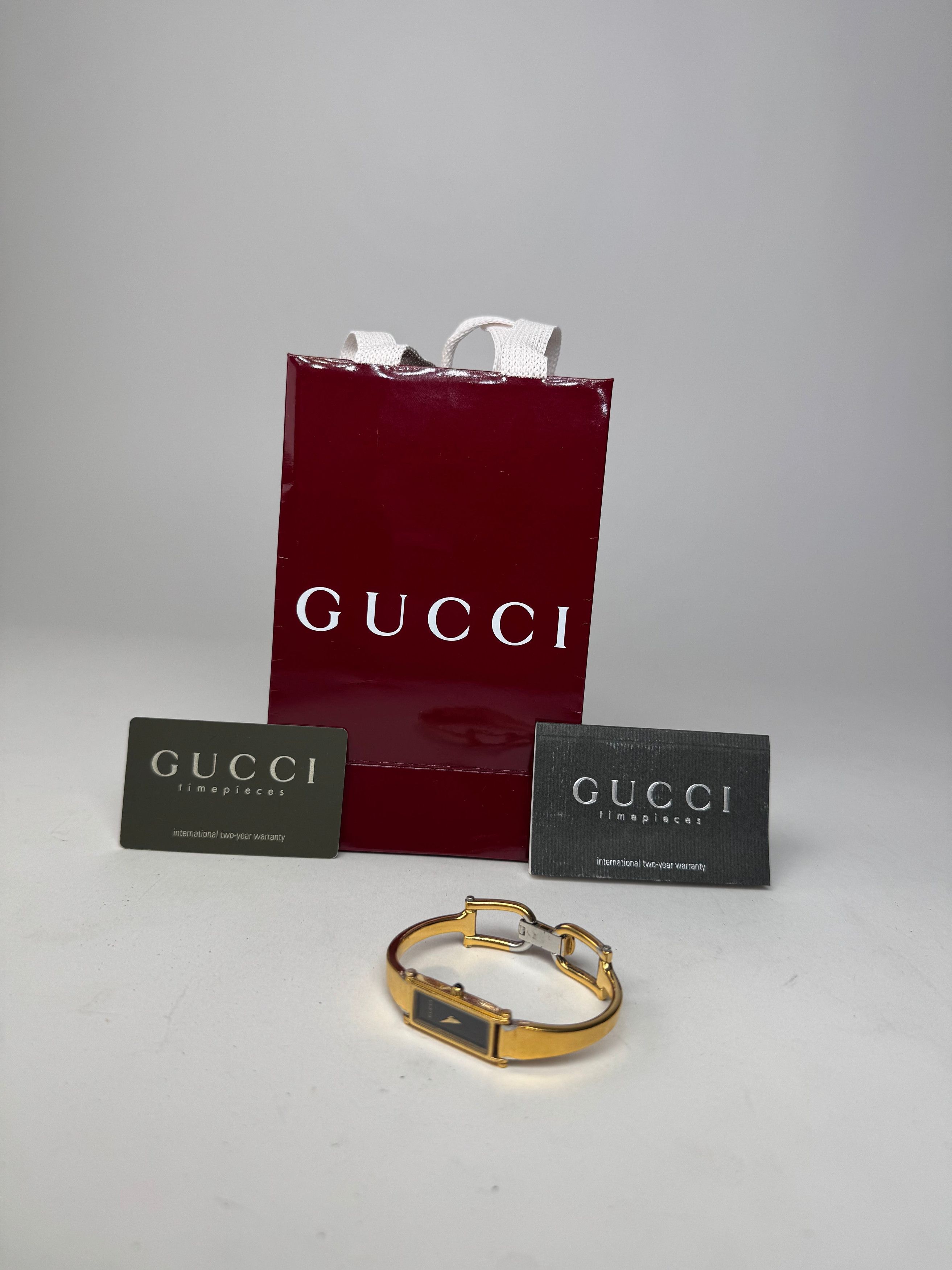 Gucci Vintage Horsebit Quartz Watch Gold Plated Size ONE SIZE - 12 Thumbnail