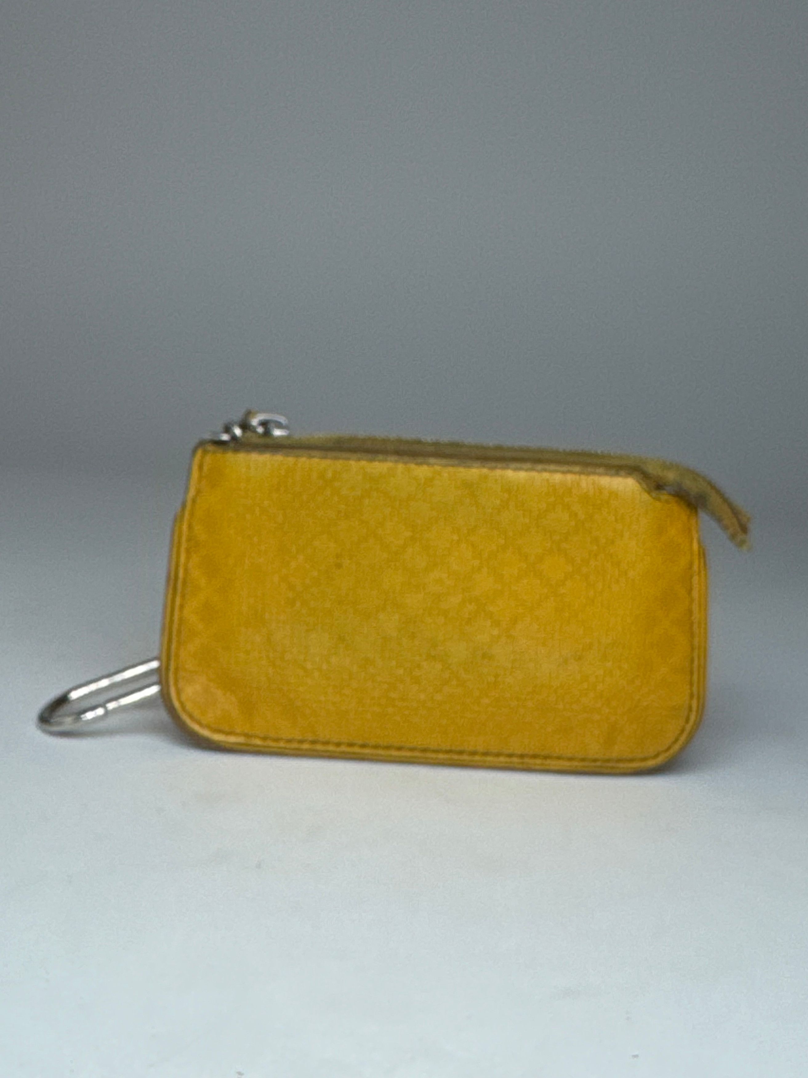 Gucci Vintage Leather Card Holder Yellow Size ONE SIZE - 2 Thumbnail