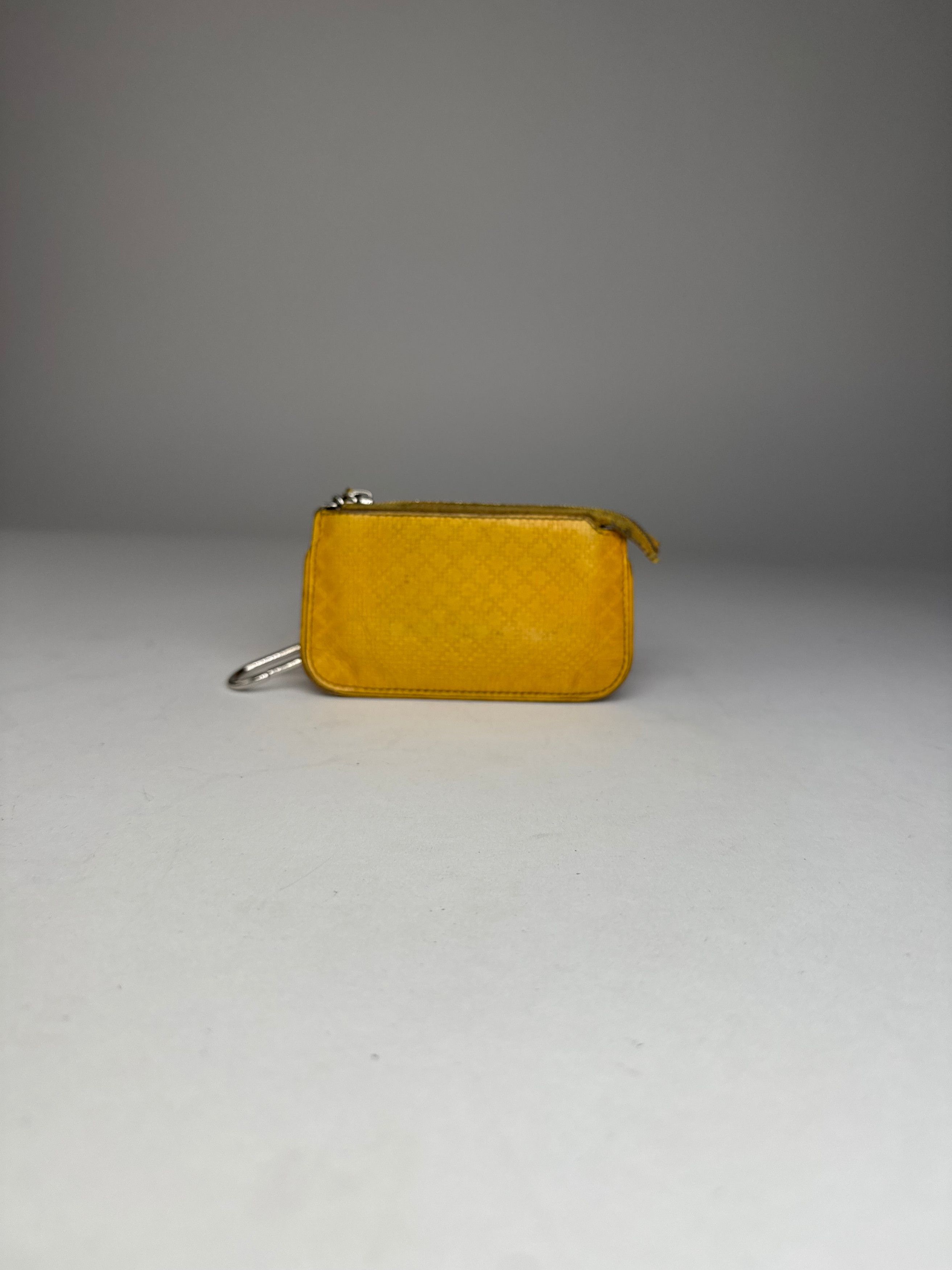 Gucci Vintage Leather Card Holder Yellow Size ONE SIZE - 10 Thumbnail
