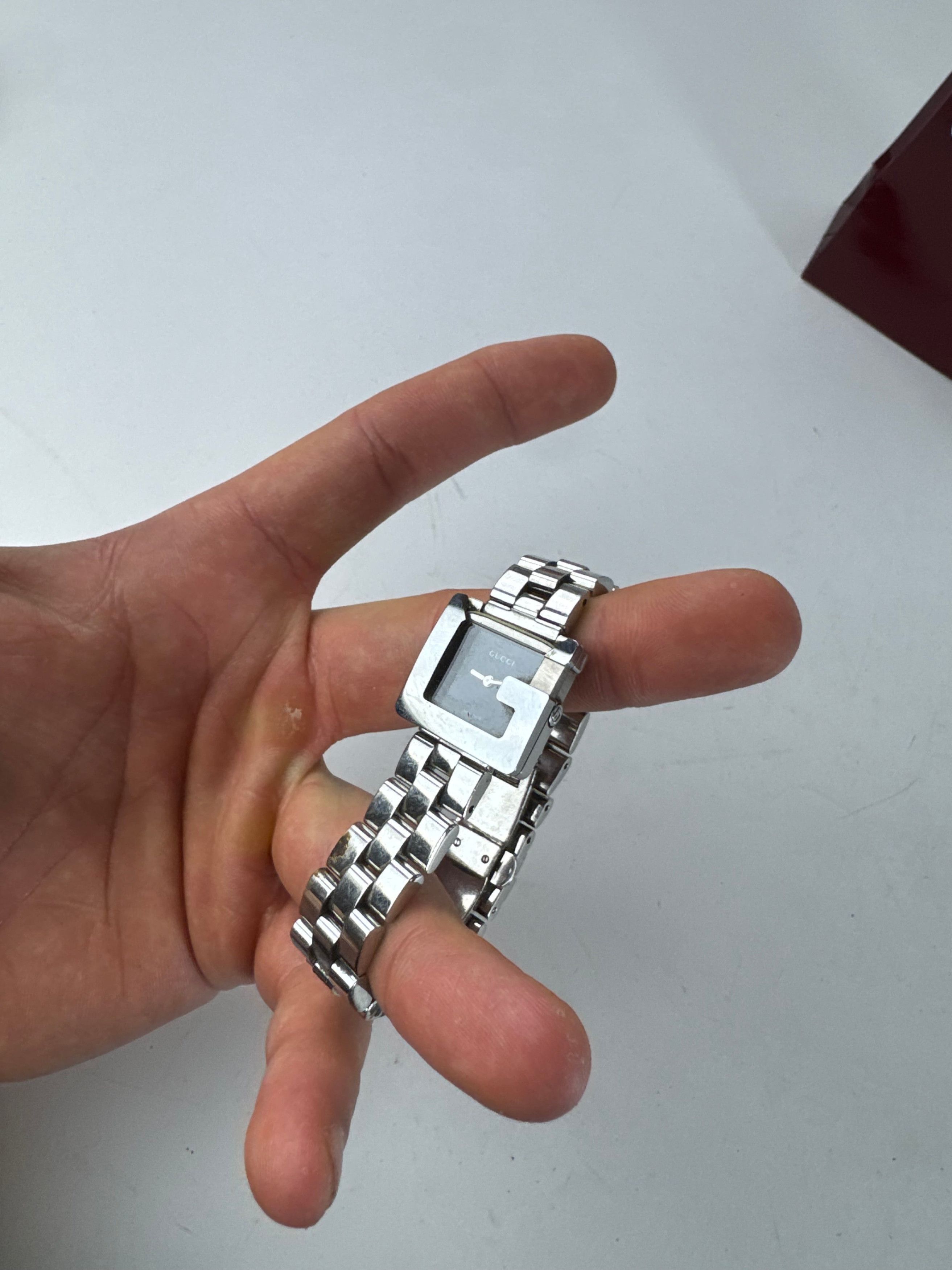 Gucci Vintage Metal Quartz Watch Silver Size ONE SIZE - 12 Thumbnail
