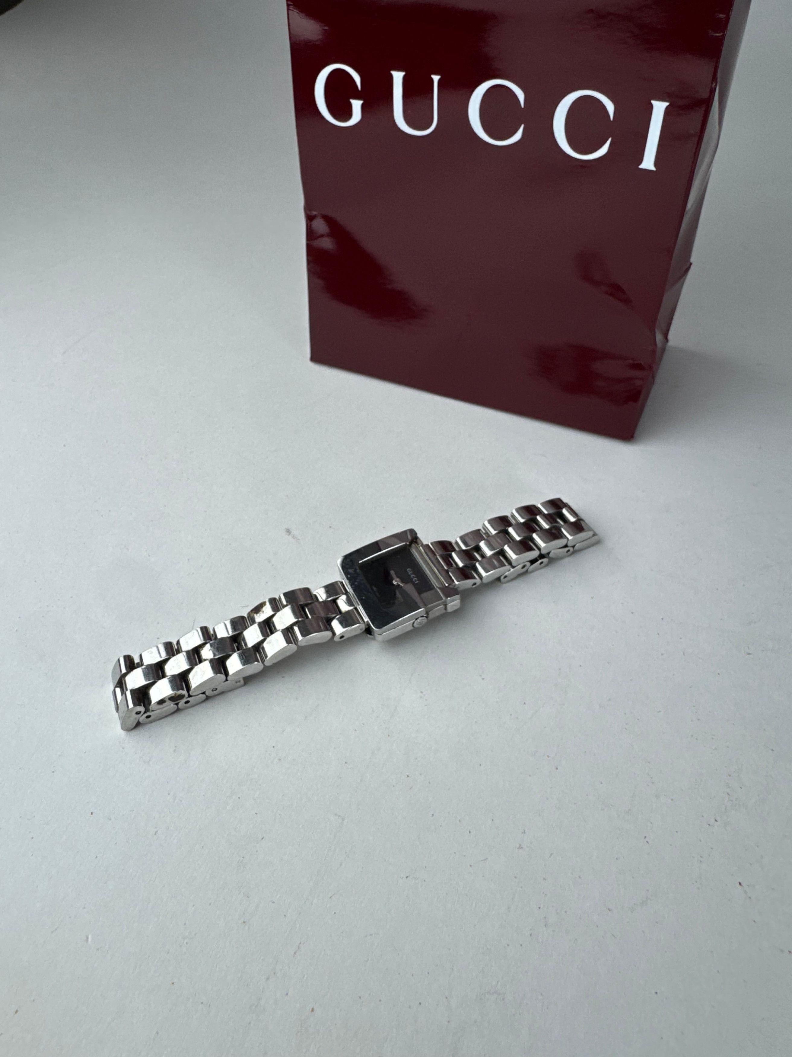 Gucci Vintage Metal Quartz Watch Silver Size ONE SIZE - 9 Thumbnail