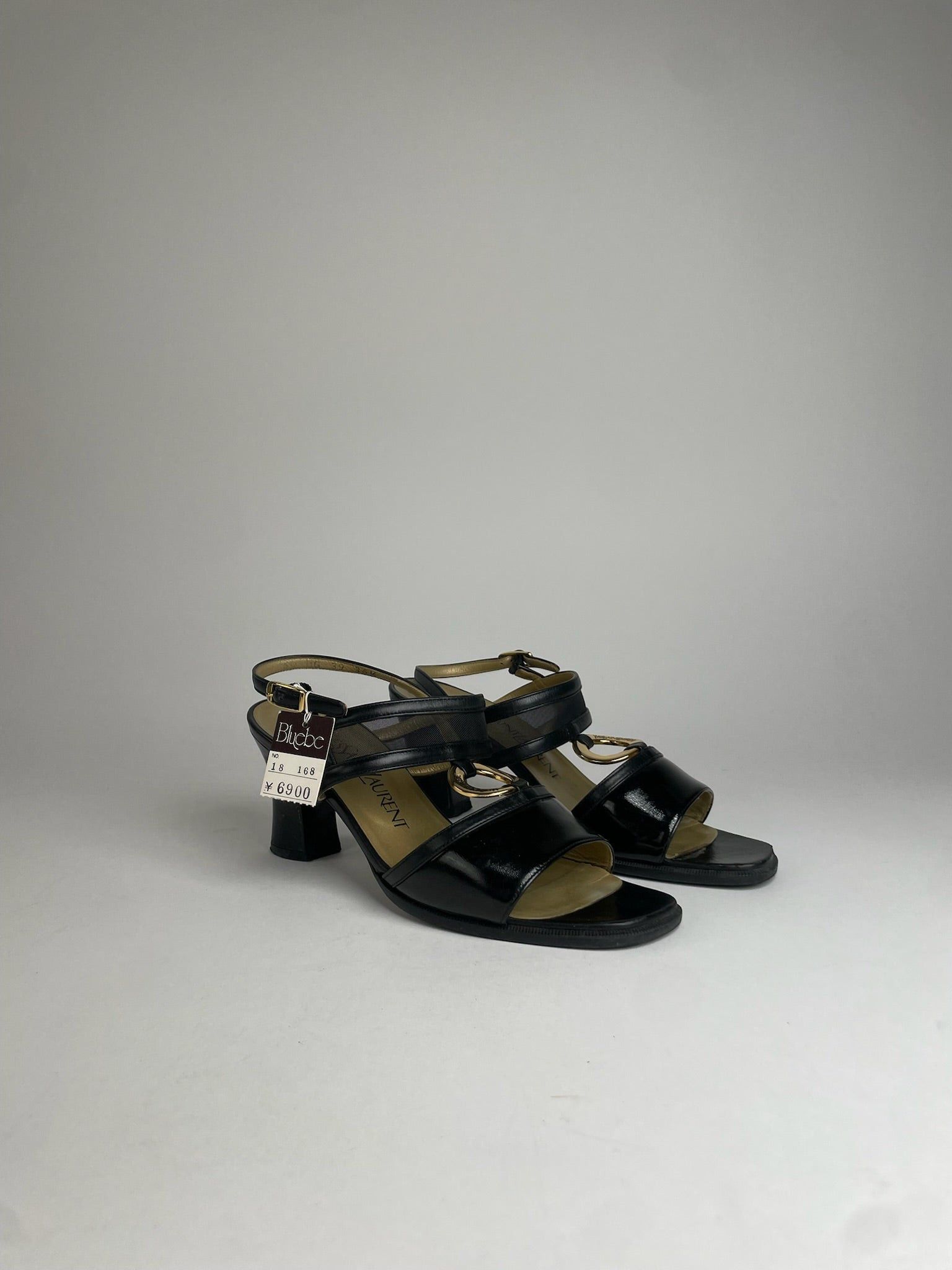 Other Vintage Yves Saint Laurent Leather Pumps Black EU36,5 Size US 5 / IT 35 - 8 Thumbnail