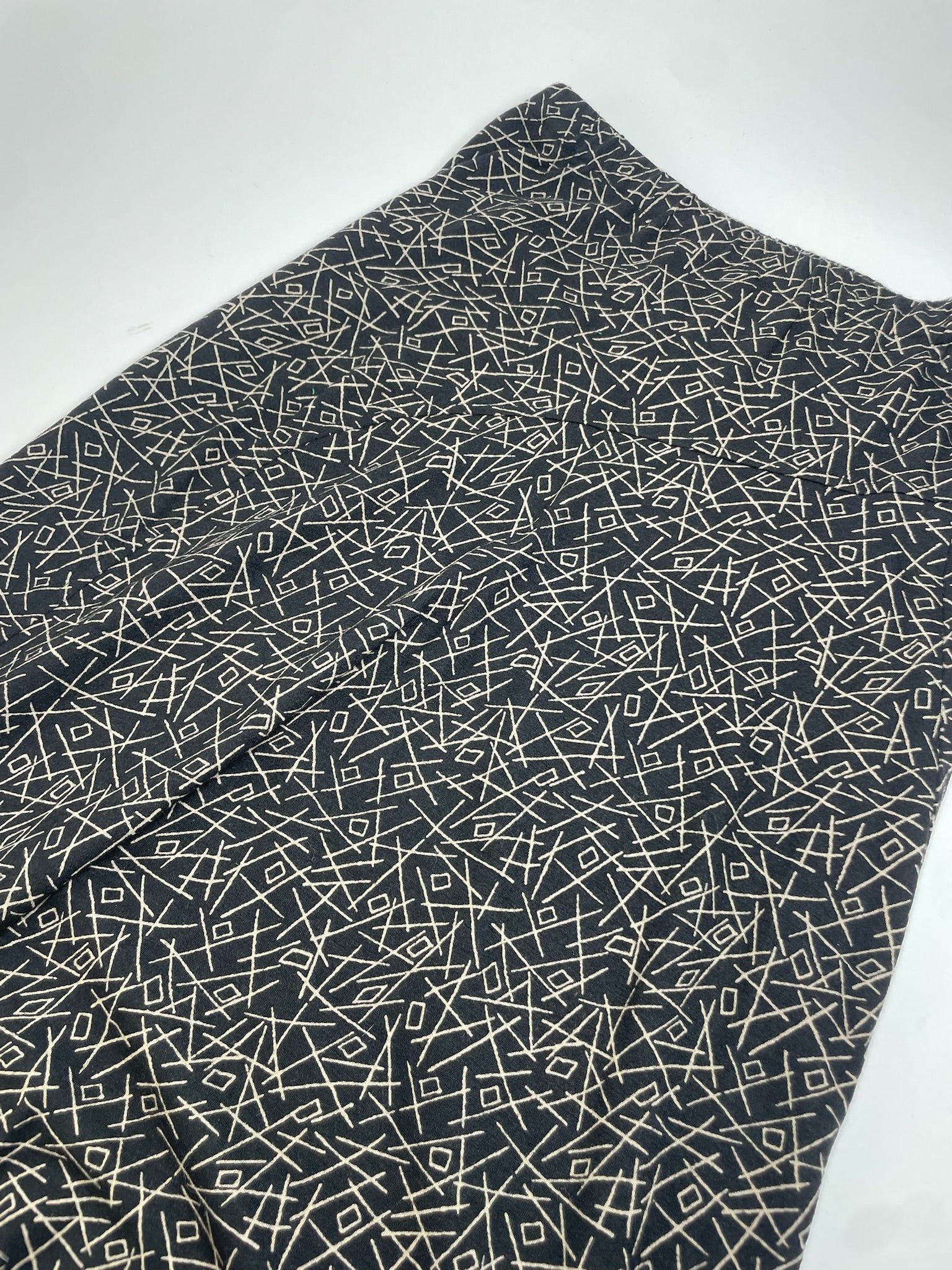 Comme des Garcons Vintage Comme Des Garçons Abstract Skirt Black Gold M Size 30" / US 8 / IT 44 - 5 Thumbnail