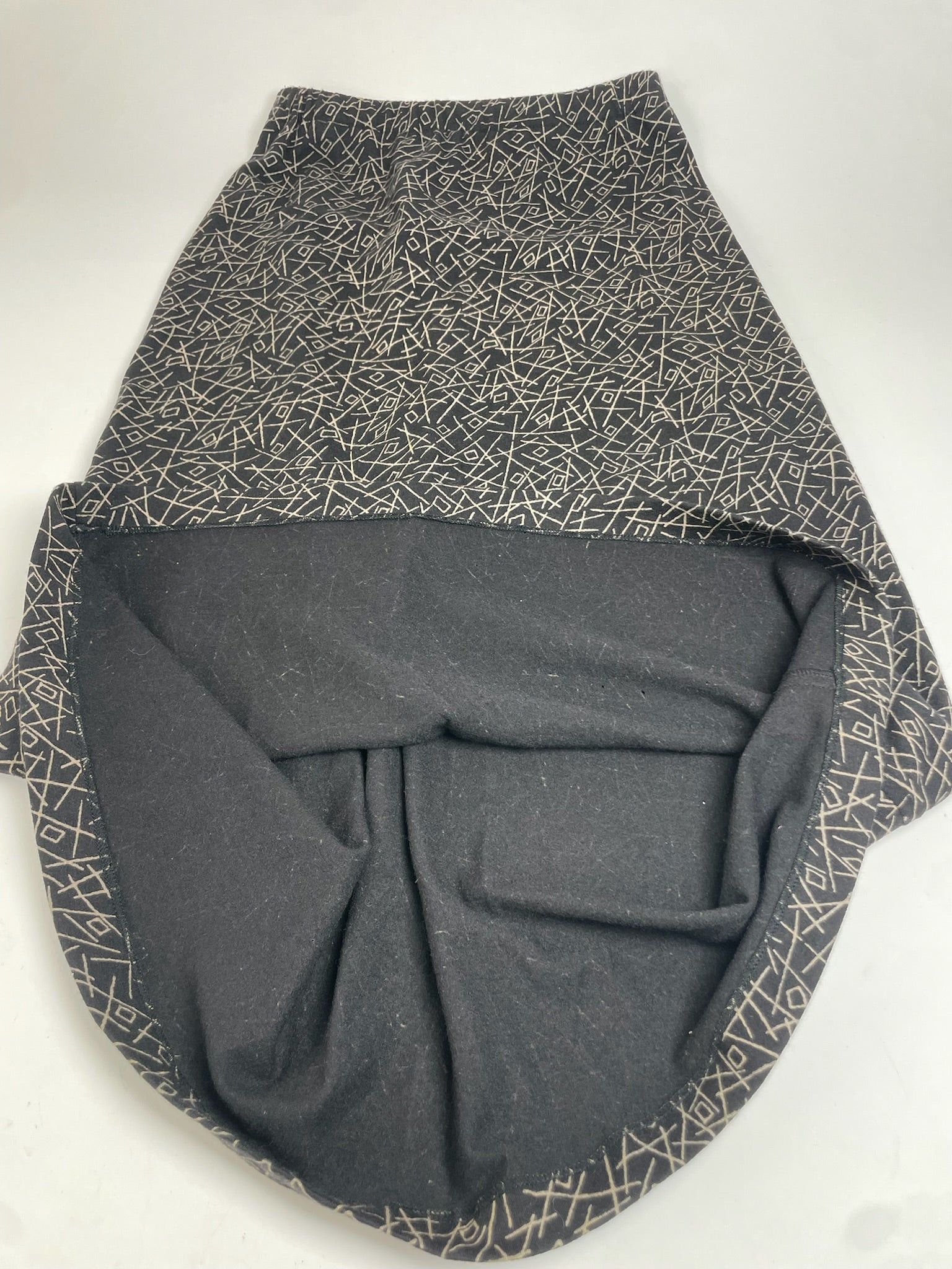 Comme des Garcons Vintage Comme Des Garçons Abstract Skirt Black Gold M Size 30" / US 8 / IT 44 - 8 Thumbnail
