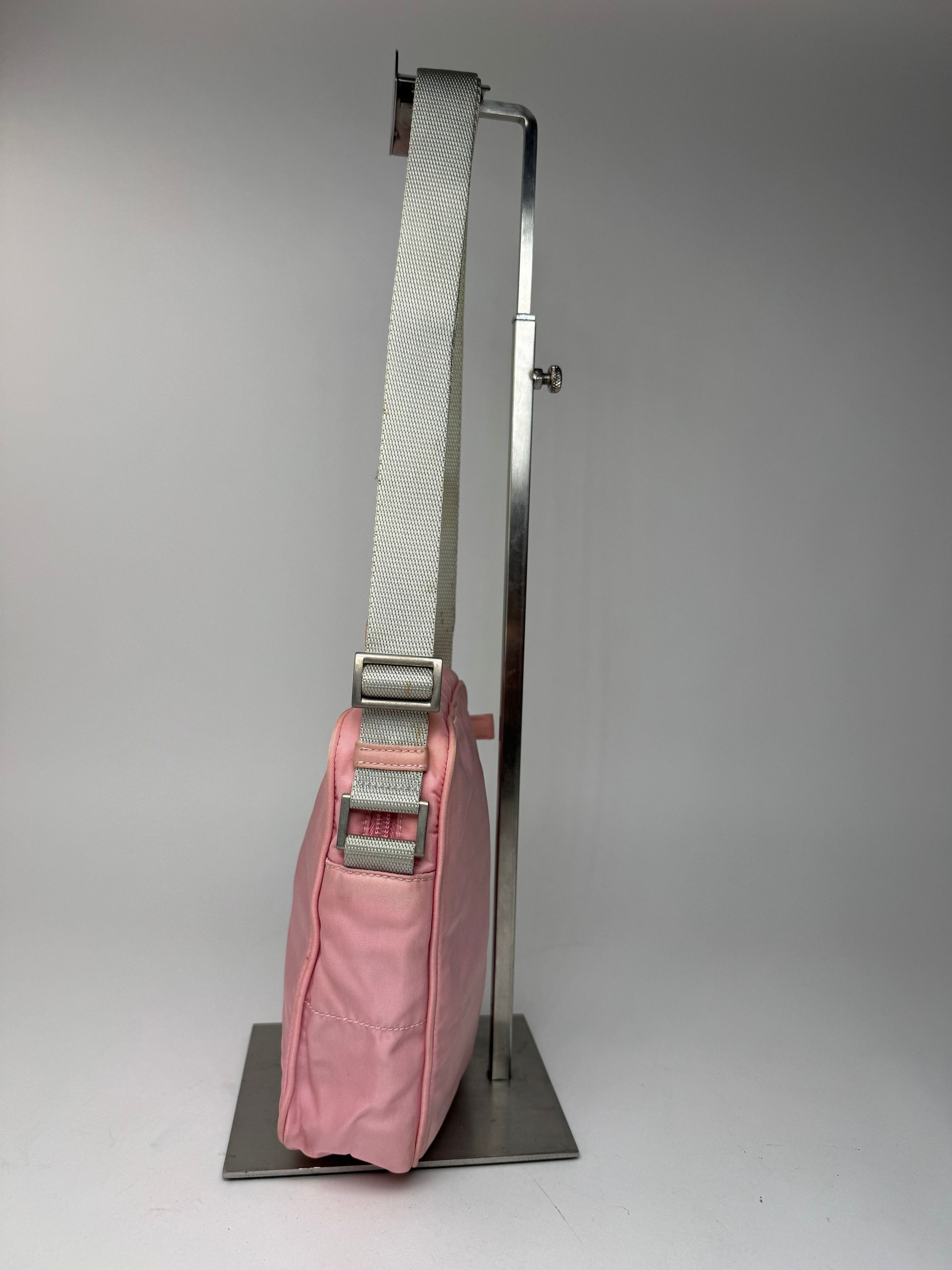 Prada Vintage Sport 2 way bag pink polyester Size ONE SIZE - 7 Thumbnail