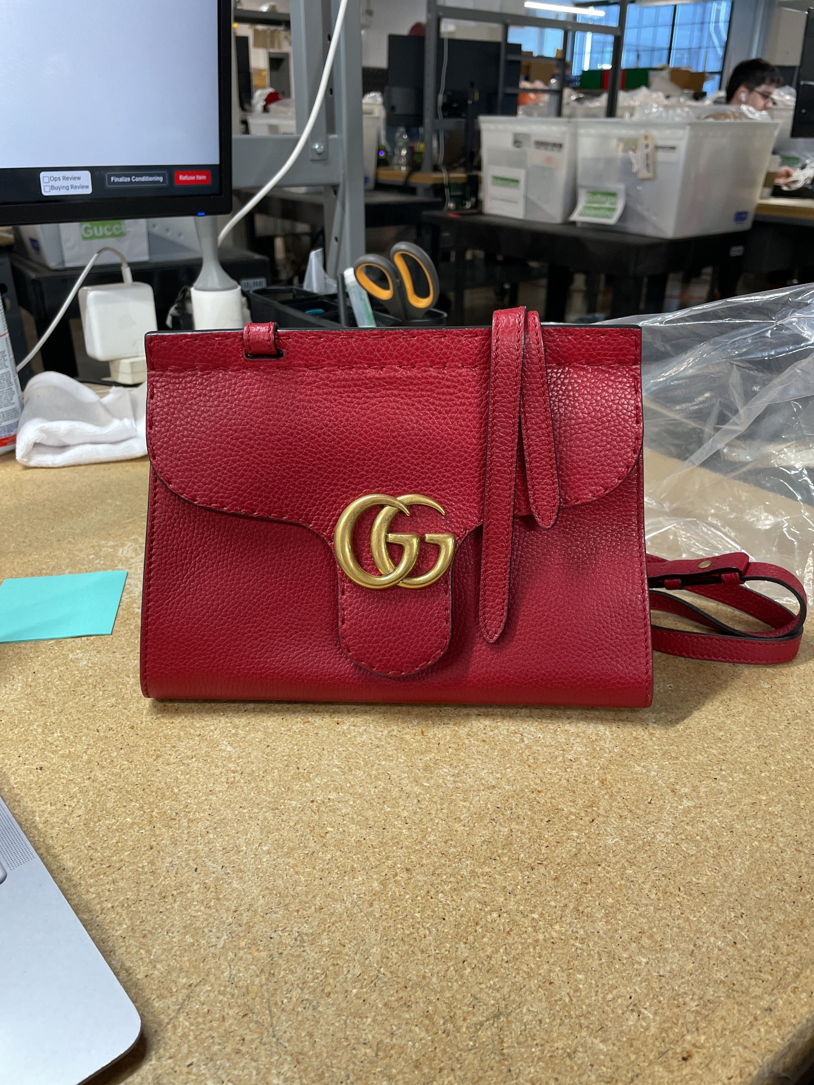 Gucci GG Marmont Top Handle Bag Size ONE SIZE - 6 Thumbnail