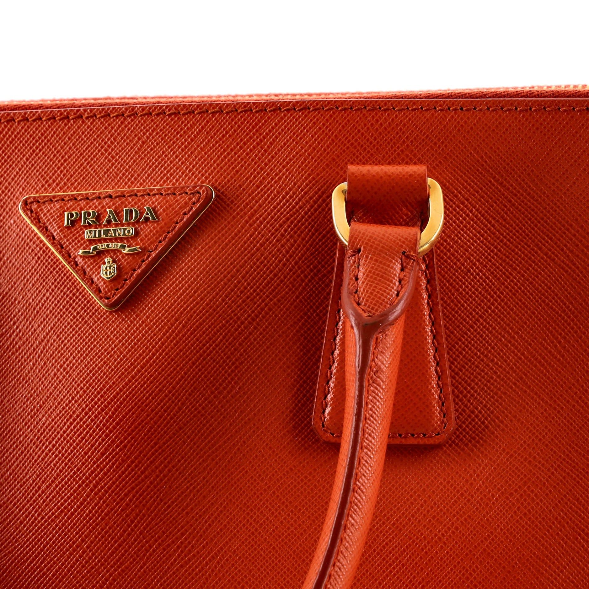 Prada Double Zip Lux Tote Size ONE SIZE - 7 Thumbnail
