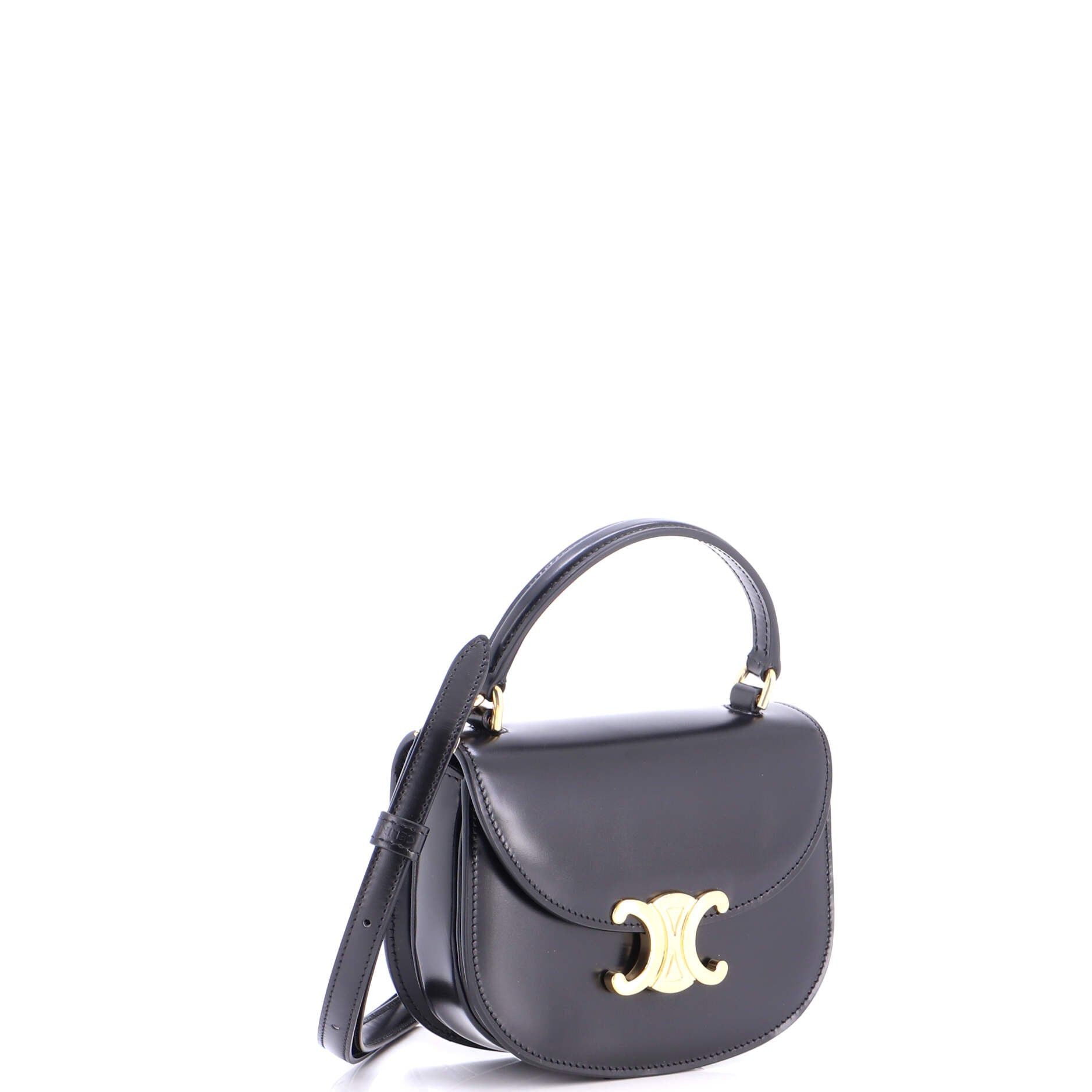 Celine Triomphe Besace Clea Top Handle Flap Bag Size ONE SIZE - 2 Thumbnail