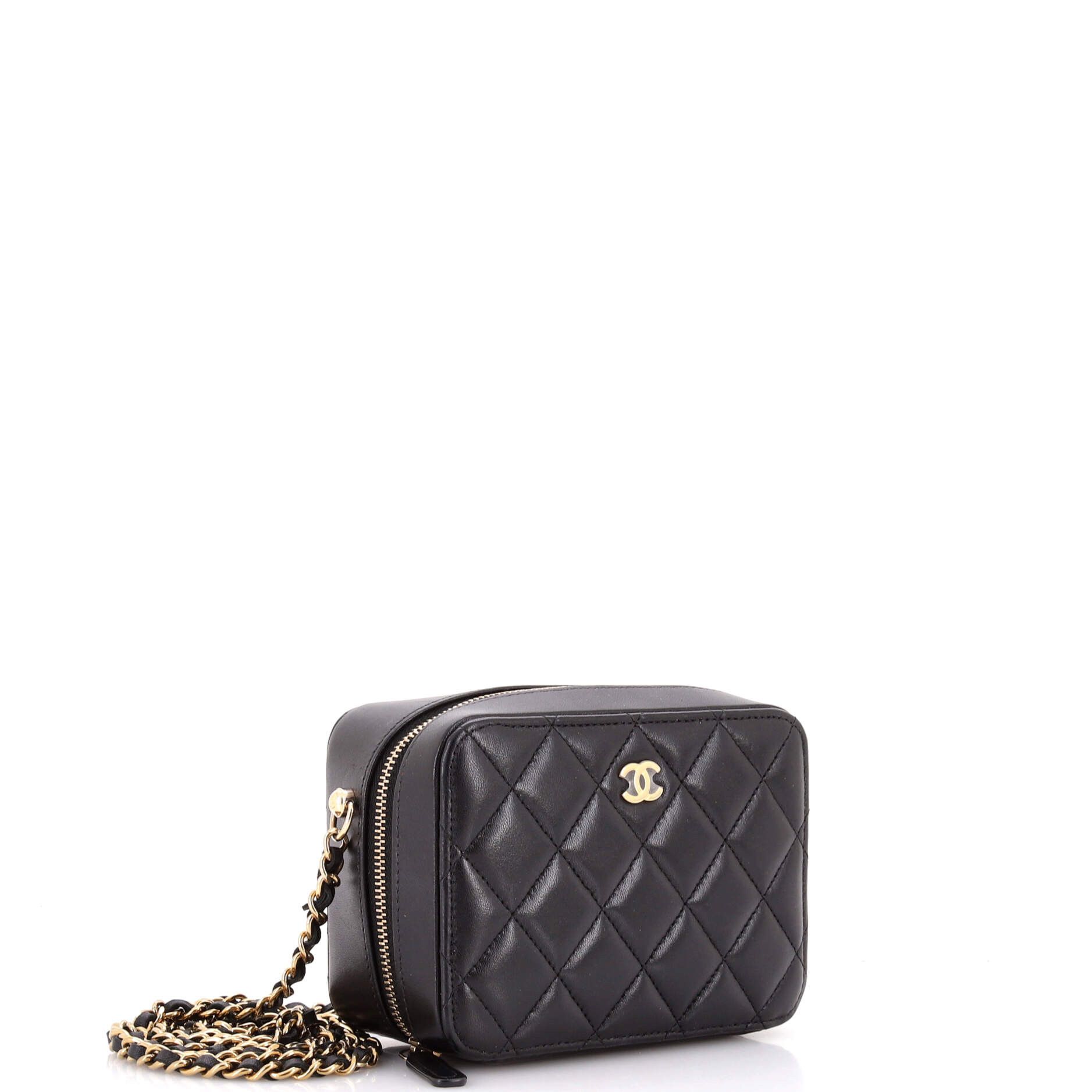 Chanel Zip Around Vanity Case with Chain Size ONE SIZE - 3 Thumbnail