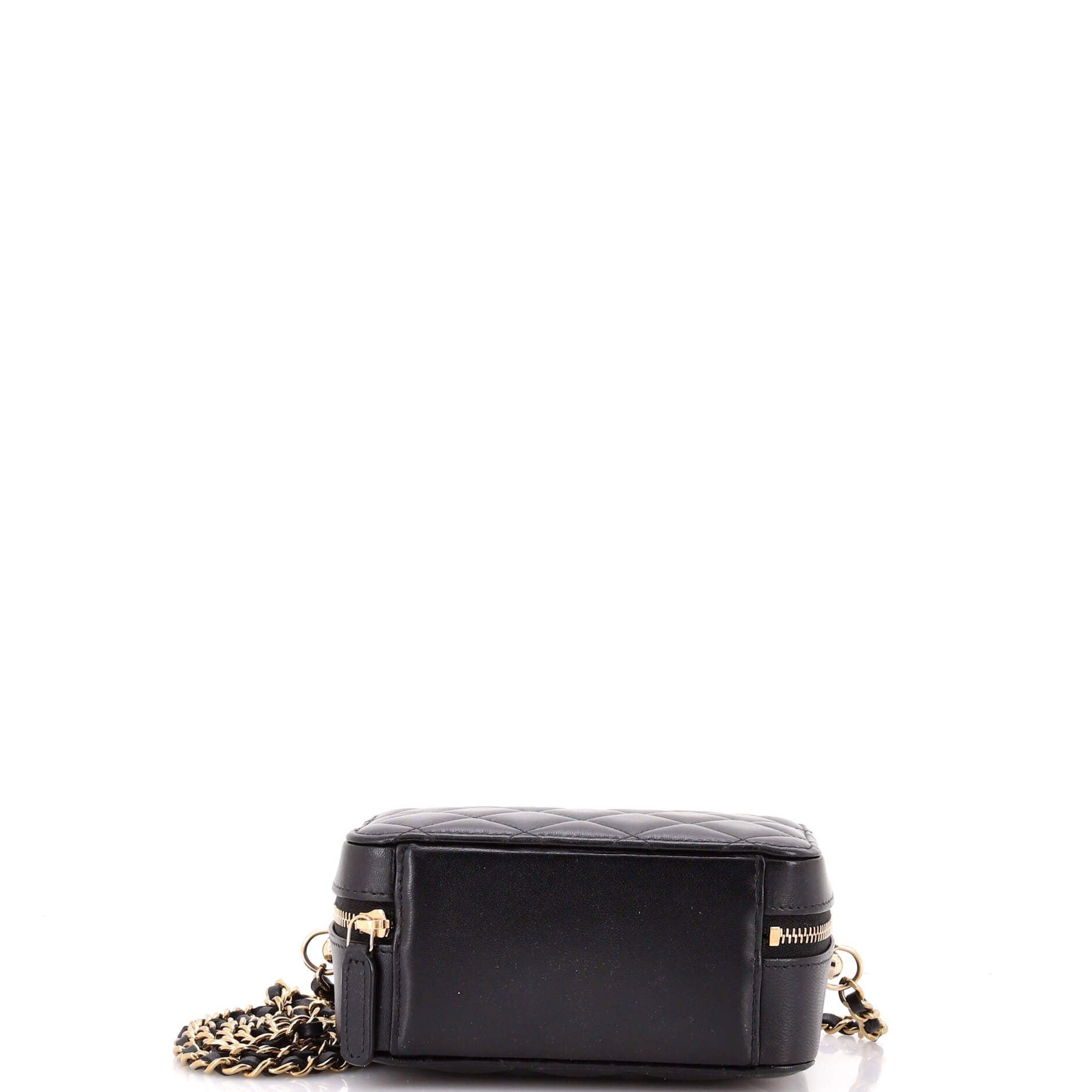 Chanel Zip Around Vanity Case with Chain Size ONE SIZE - 5 Thumbnail