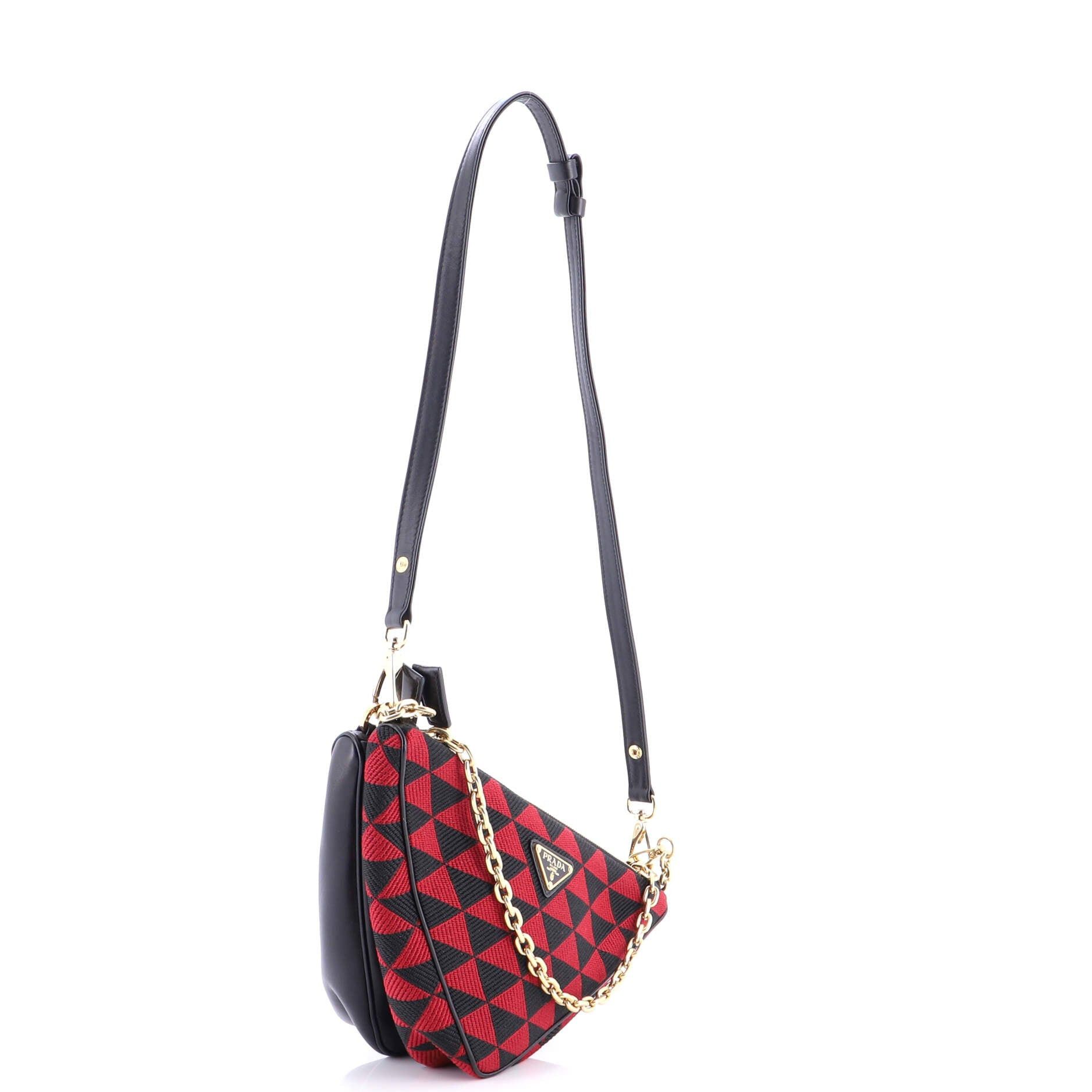 Prada Double Symbole Triangle Bag Size ONE SIZE - 2 Thumbnail