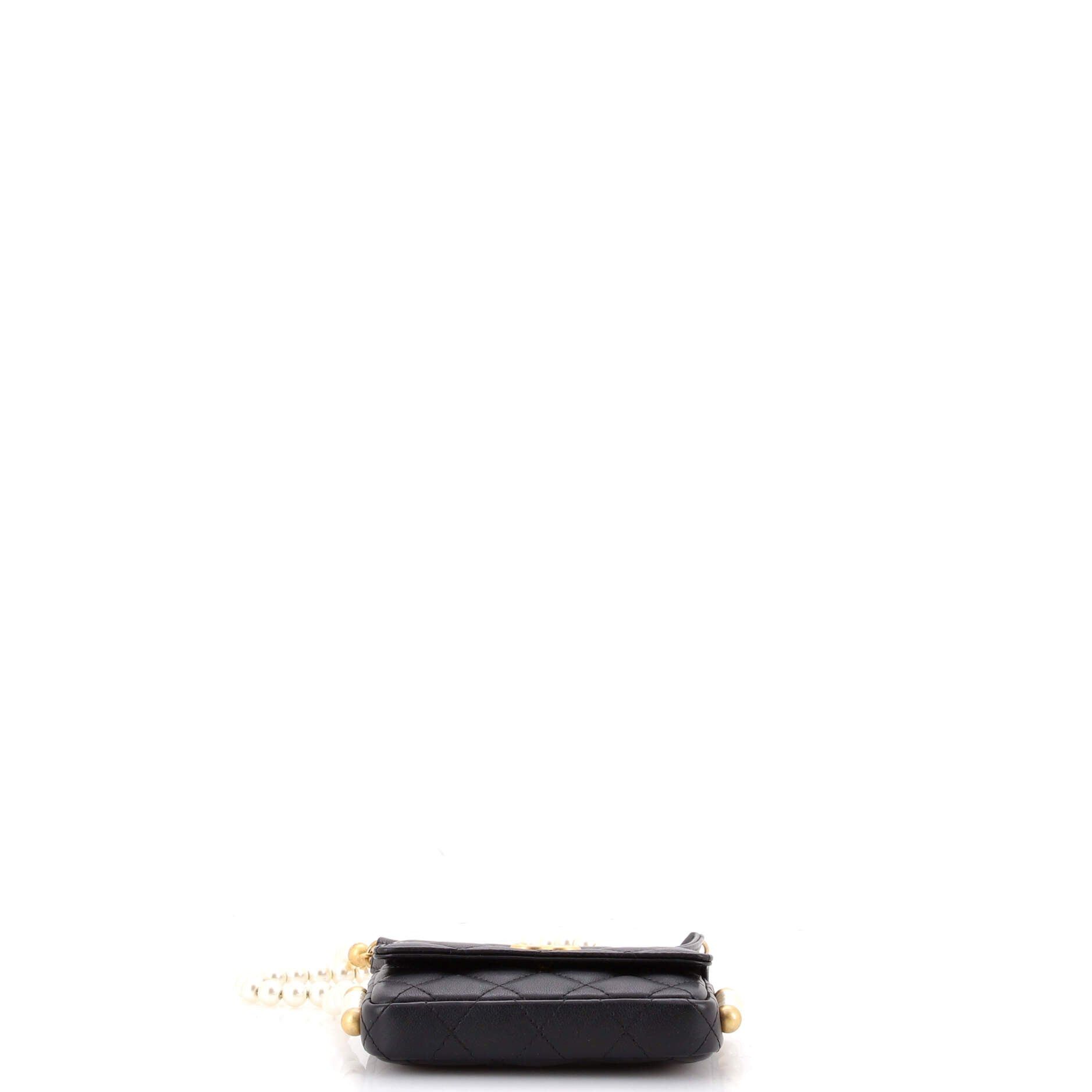 Chanel About Pearls Flap Card Holder with Chain Size ONE SIZE - 4 Thumbnail