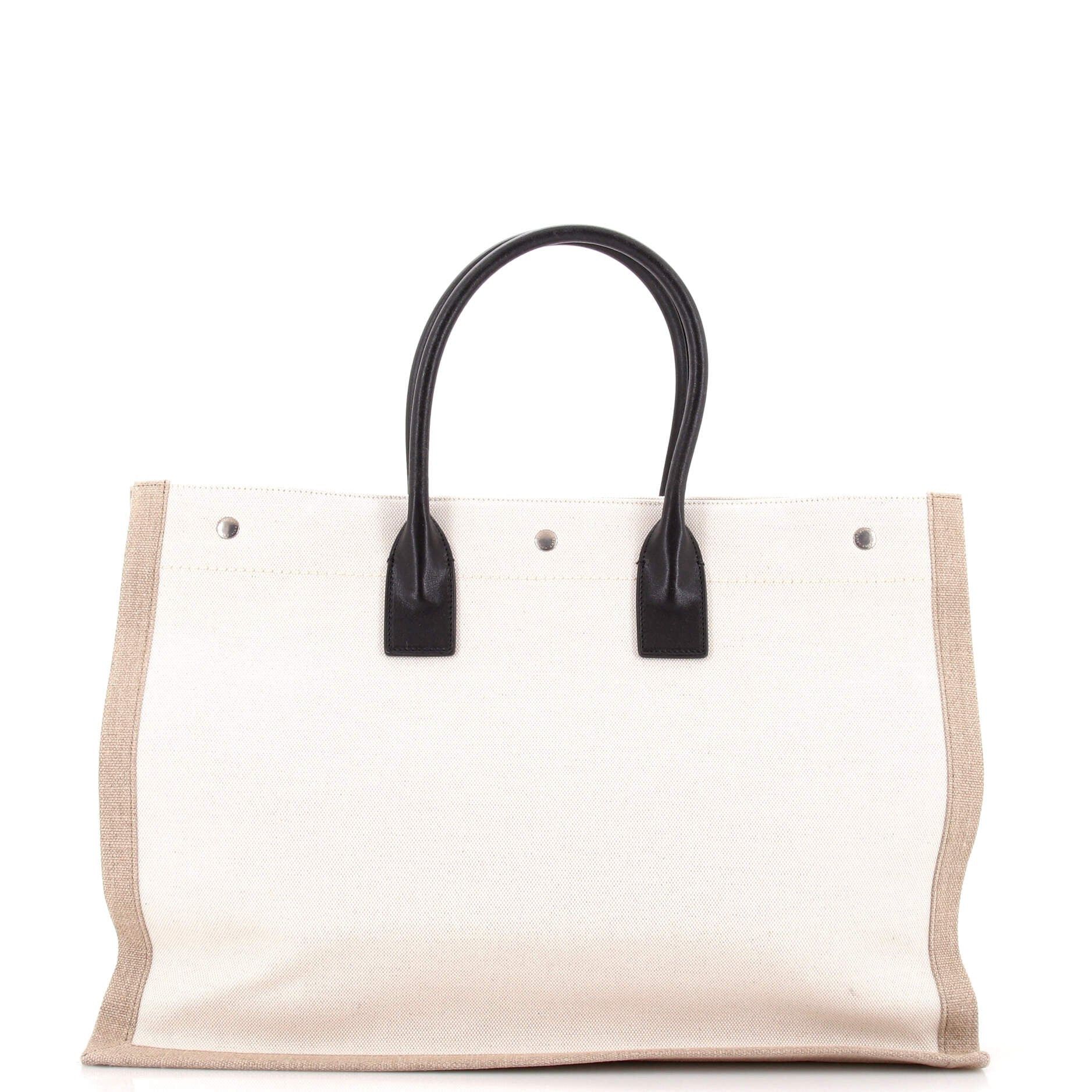 Saint Laurent Paris Rive Gauche Shopper Tote Size ONE SIZE - 3 Thumbnail