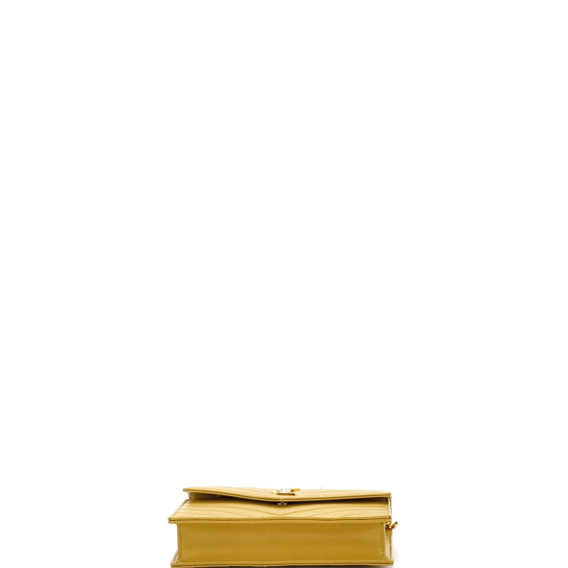 Saint Laurent Paris Classic Monogram Wallet on Chain Size ONE SIZE - 4 Thumbnail