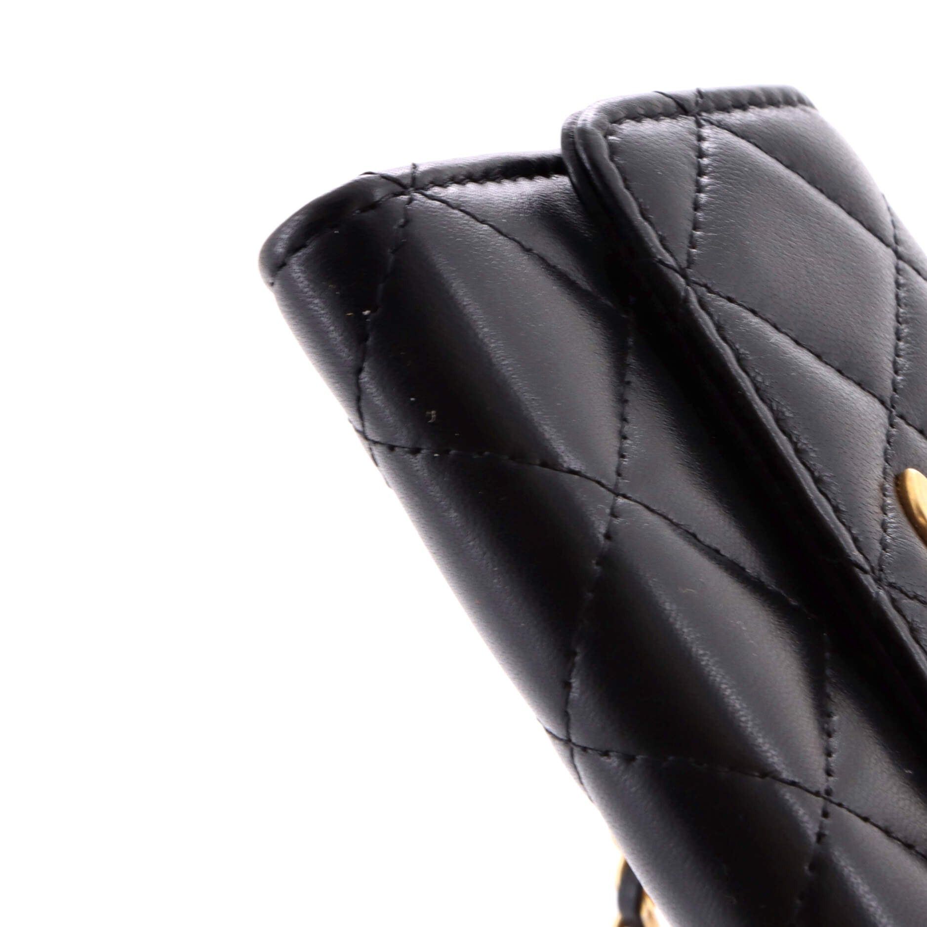 Chanel Pearl Crush Card Holder with Chain Size ONE SIZE - 7 Thumbnail
