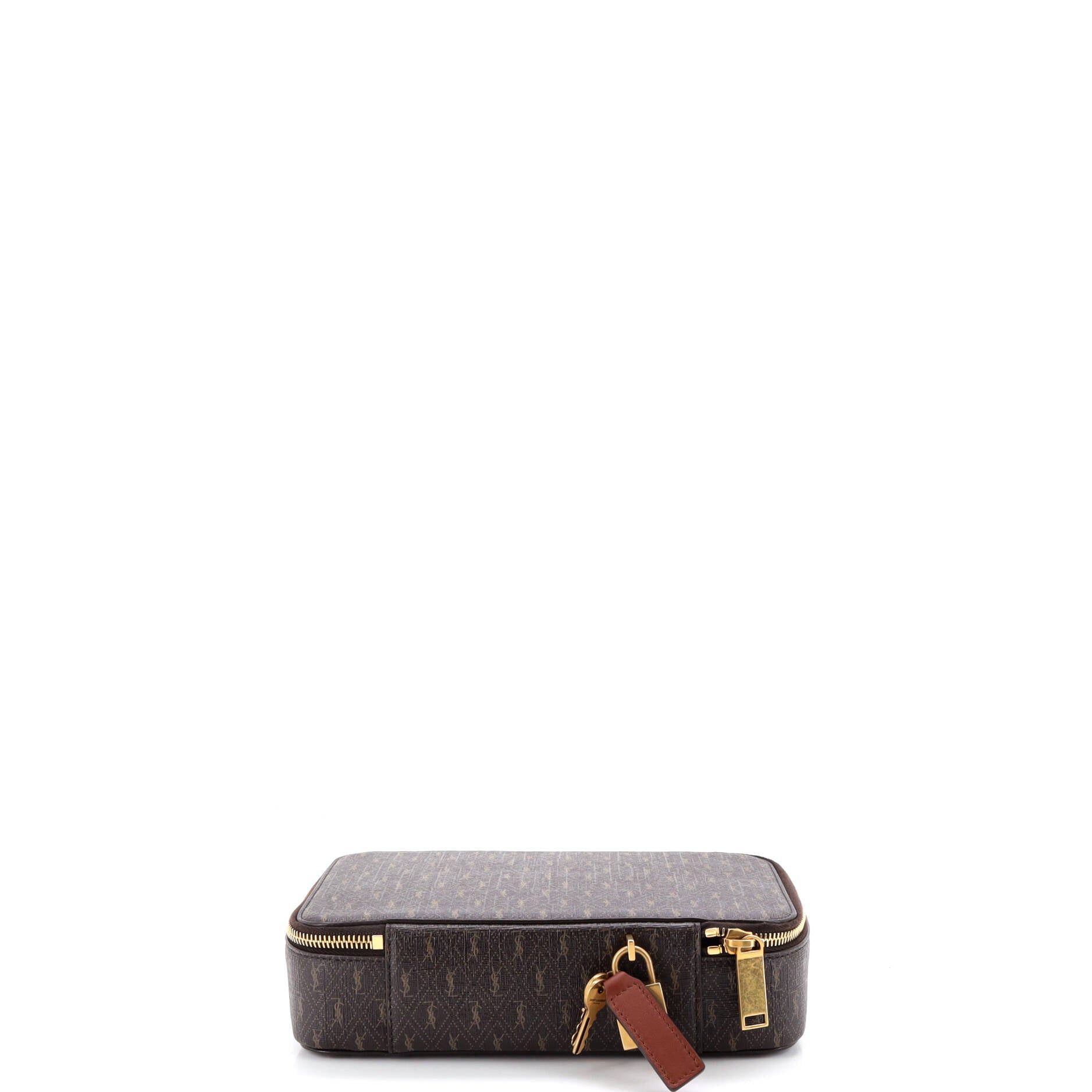Saint Laurent Paris Zip Around Jewelry Box Size ONE SIZE - 3 Thumbnail