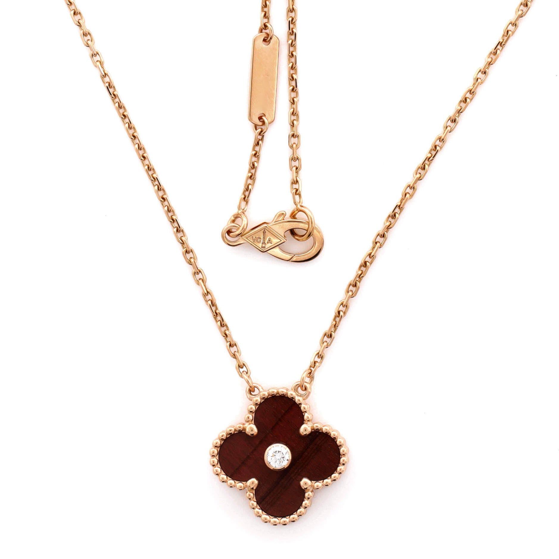 Van Cleef & Arpels Vintage Alhambra Pendant Necklace Size ONE SIZE - 2 Thumbnail
