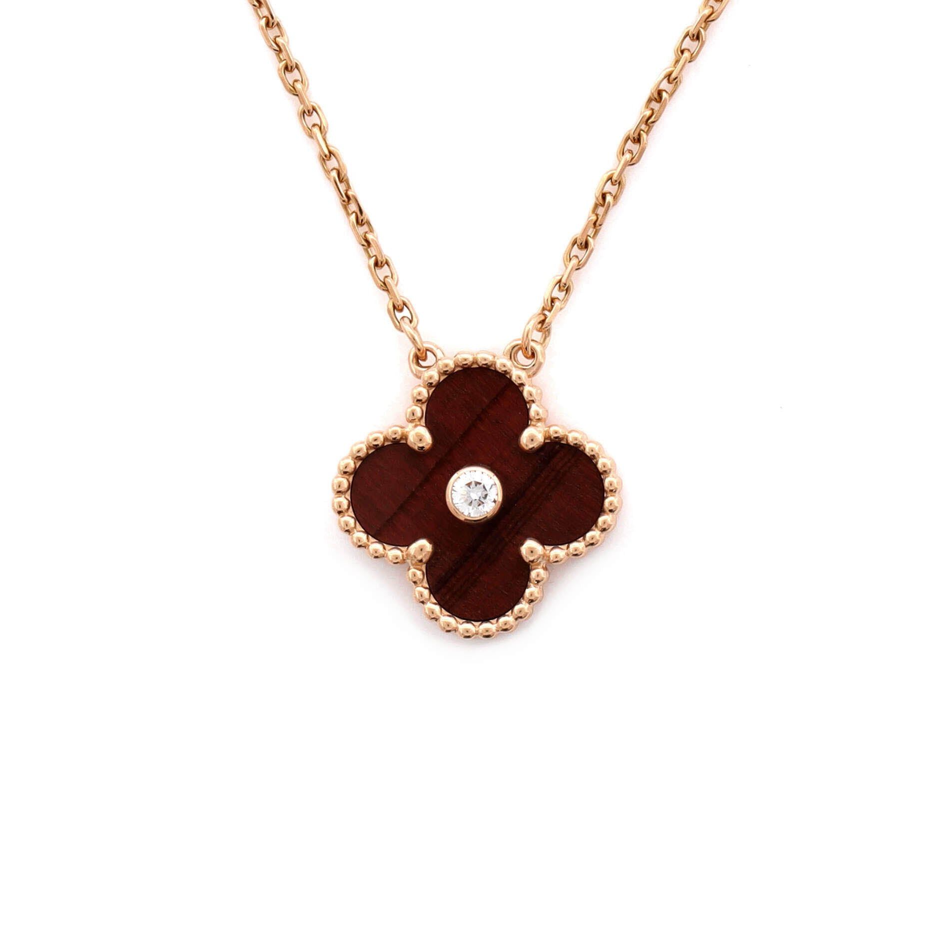 Van Cleef & Arpels Vintage Alhambra Pendant Necklace Size ONE SIZE - 3 Thumbnail
