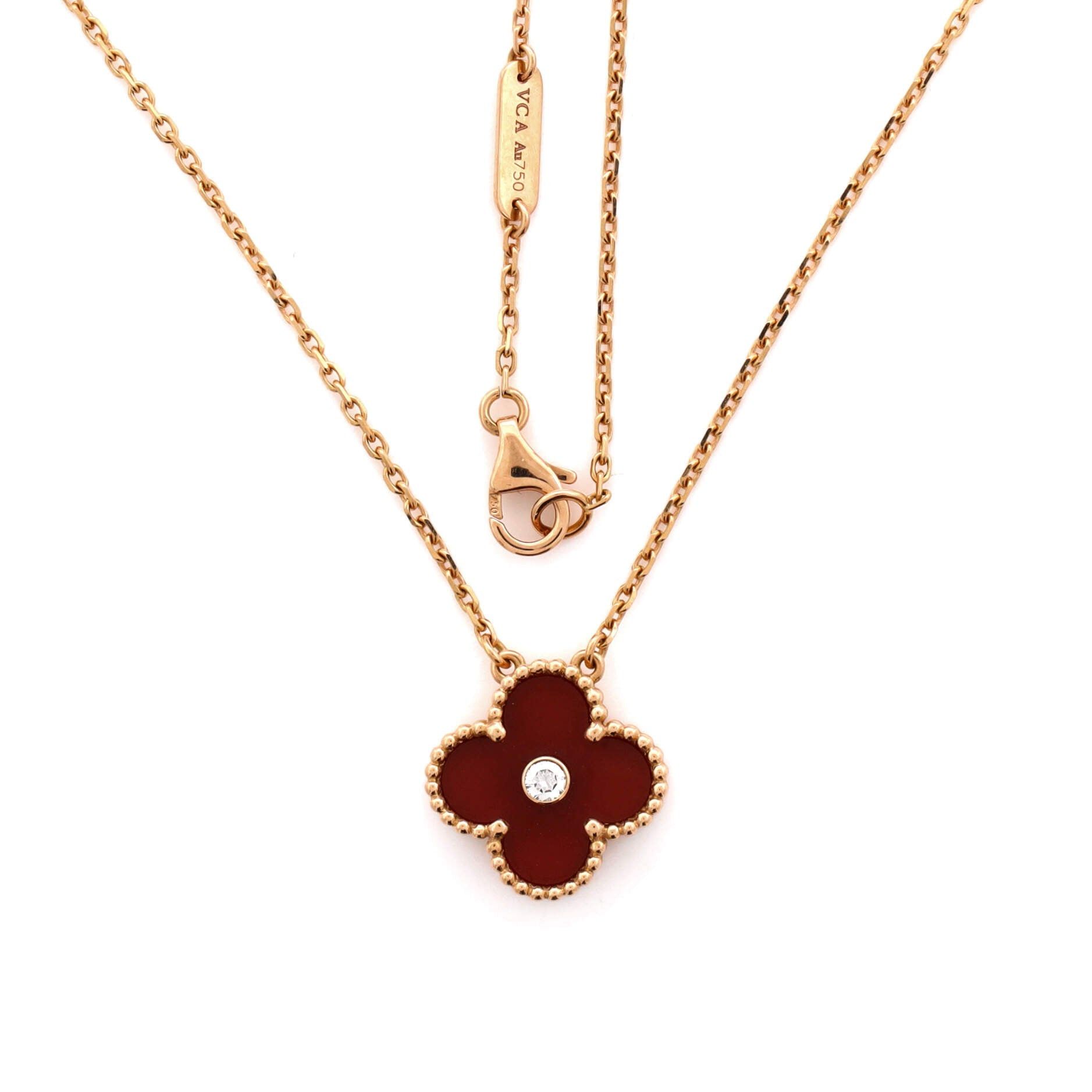 Van Cleef & Arpels Vintage Alhambra Pendant Necklace Size ONE SIZE - 2 Thumbnail
