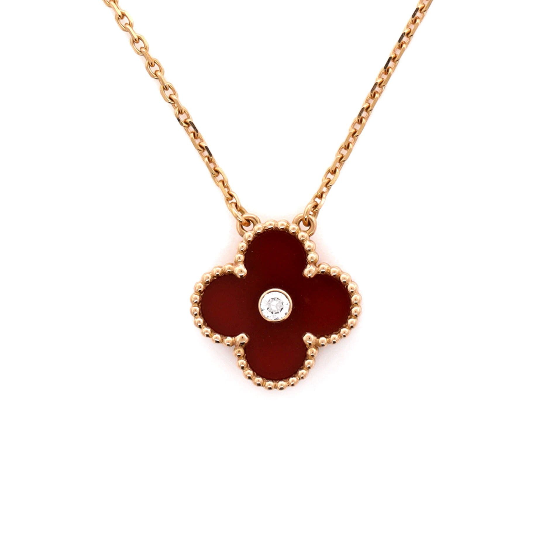 Van Cleef & Arpels Vintage Alhambra Pendant Necklace Size ONE SIZE - 3 Thumbnail
