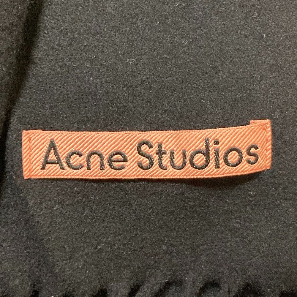 Acne Studios Acne Studios Acne Studios Wool Large Fringe Scarf Textile Scarf DUTY FREE for USA Size ONE SIZE - 3 Thumbnail