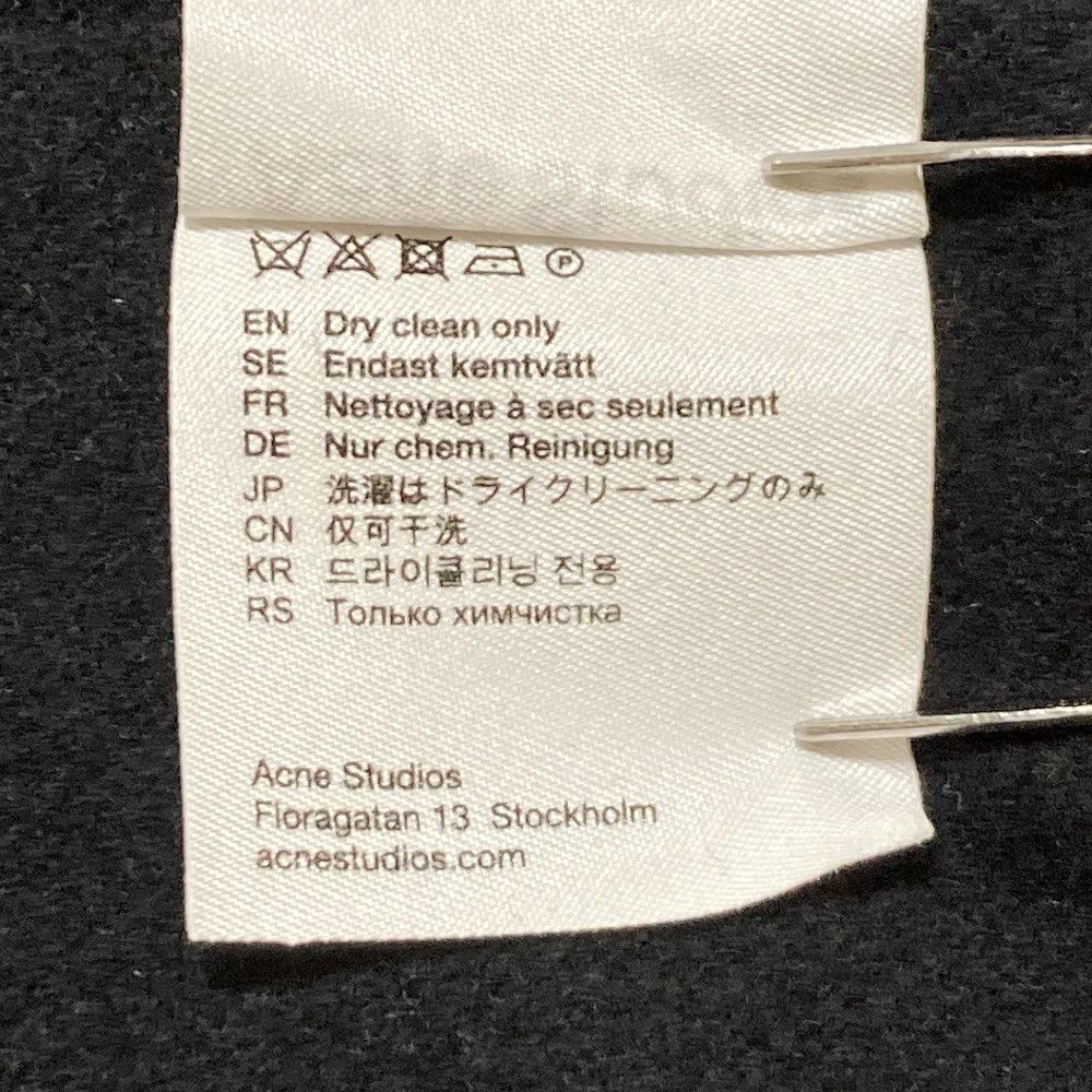 Acne Studios Acne Studios Acne Studios Wool Large Fringe Scarf Textile Scarf DUTY FREE for USA Size ONE SIZE - 6 Thumbnail
