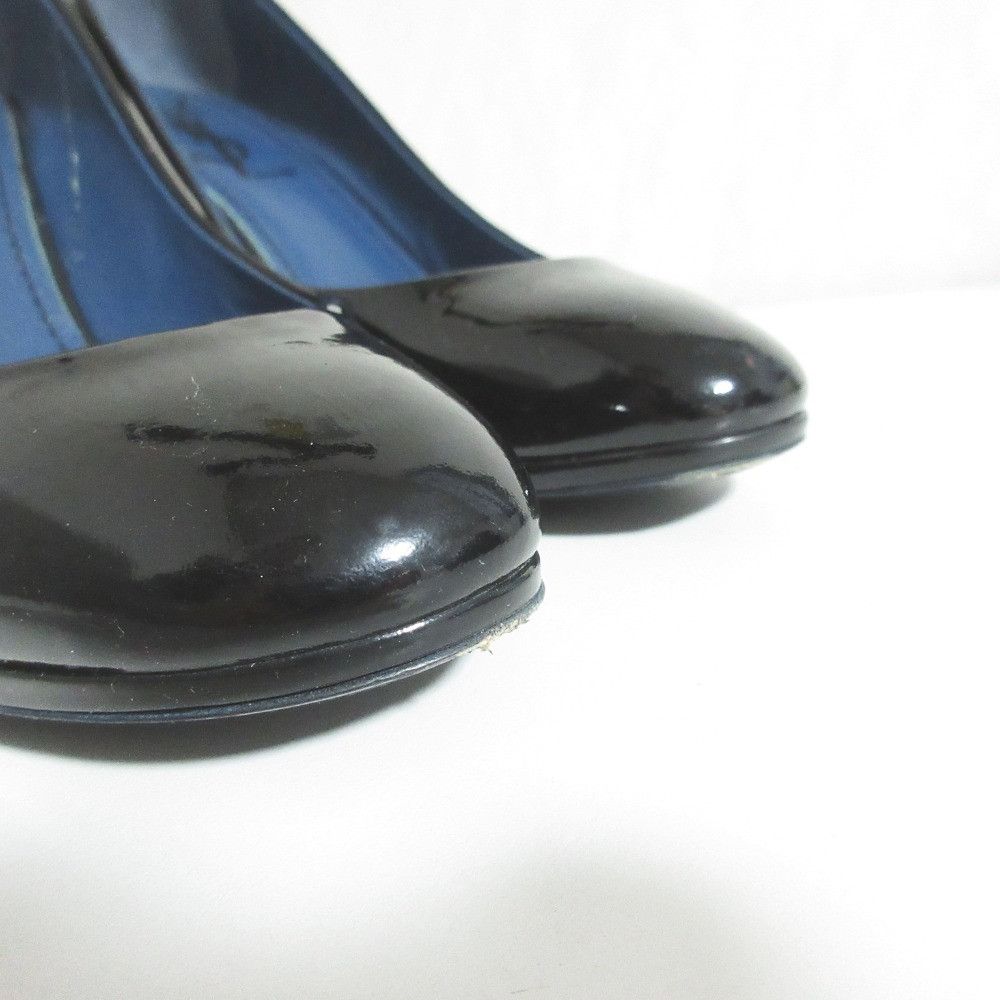 Yves Saint Laurent Yves Saint Laurent Yves Saint Laurent rive gauche Patent Leather Almond Toe Pumps Leather Shoes DUTY FREE for USA Size ONE SIZE - 6 Thumbnail