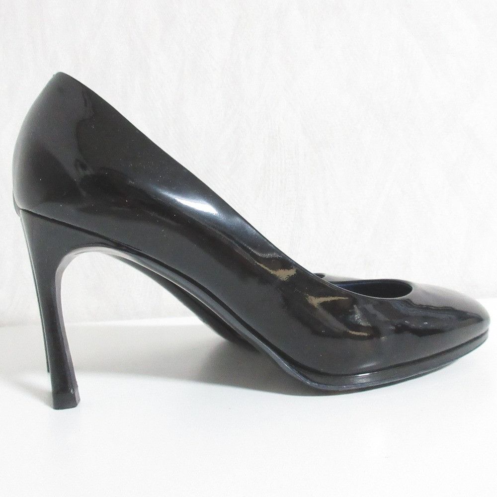 Yves Saint Laurent Yves Saint Laurent Yves Saint Laurent rive gauche Patent Leather Almond Toe Pumps Leather Shoes DUTY FREE for USA Size ONE SIZE - 2 Thumbnail