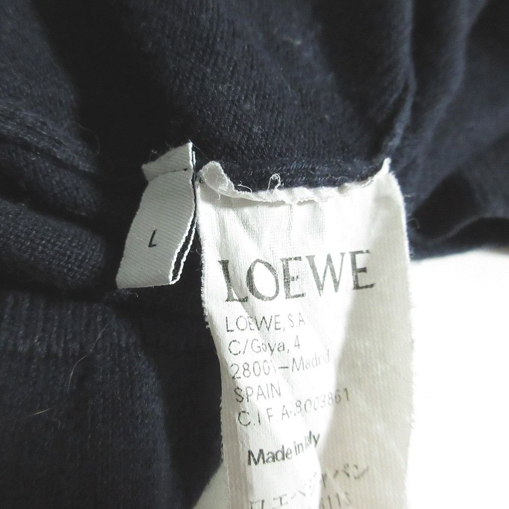 Loewe Loewe Loewe High Gauge Cotton Knit Top Textile Tops DUTY FREE for USA Size ONE SIZE - 4 Thumbnail