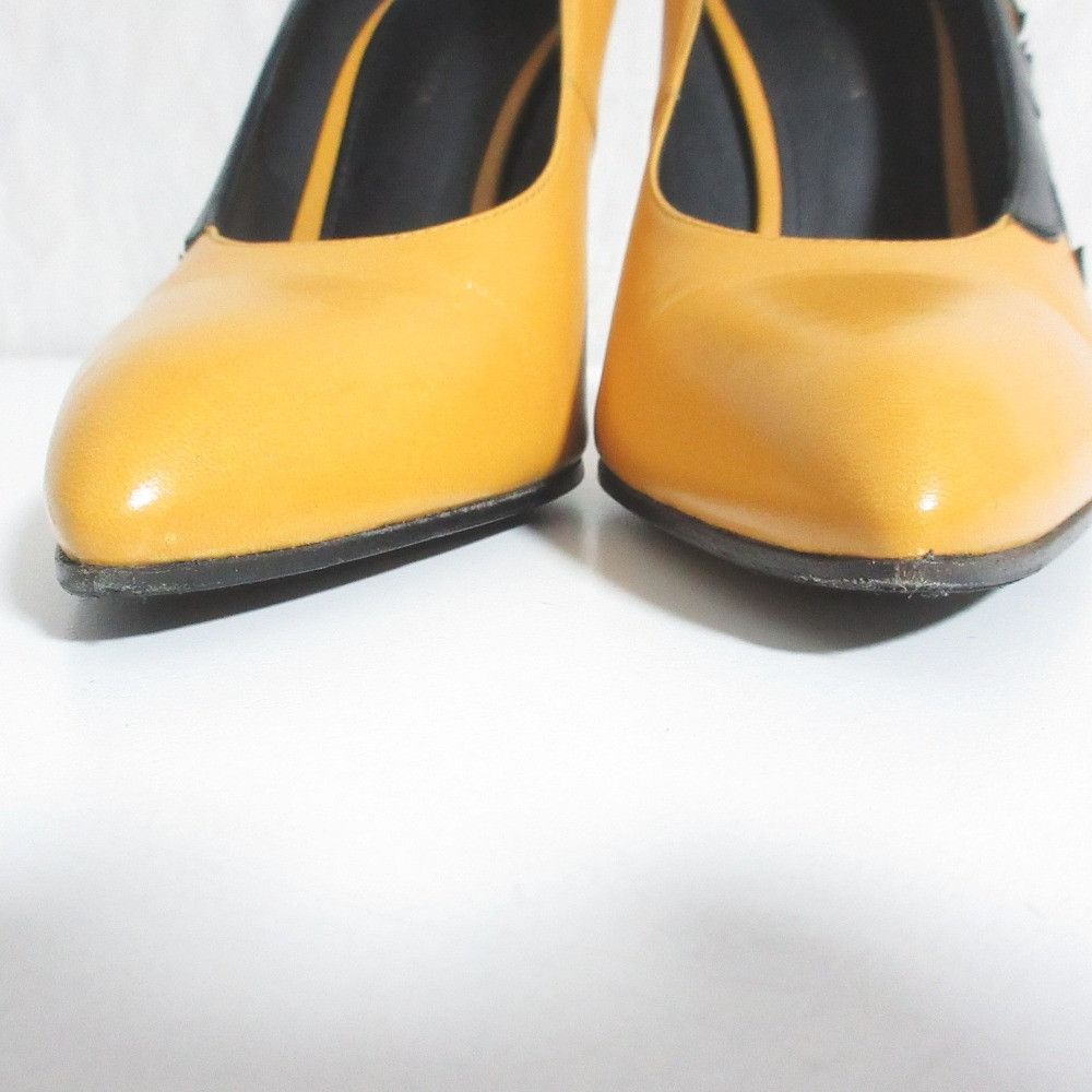 Bottega Veneta Bottega Veneta Bottega Veneta Side Design Leather Pumps Leather Shoes DUTY FREE for USA Size ONE SIZE - 3 Thumbnail