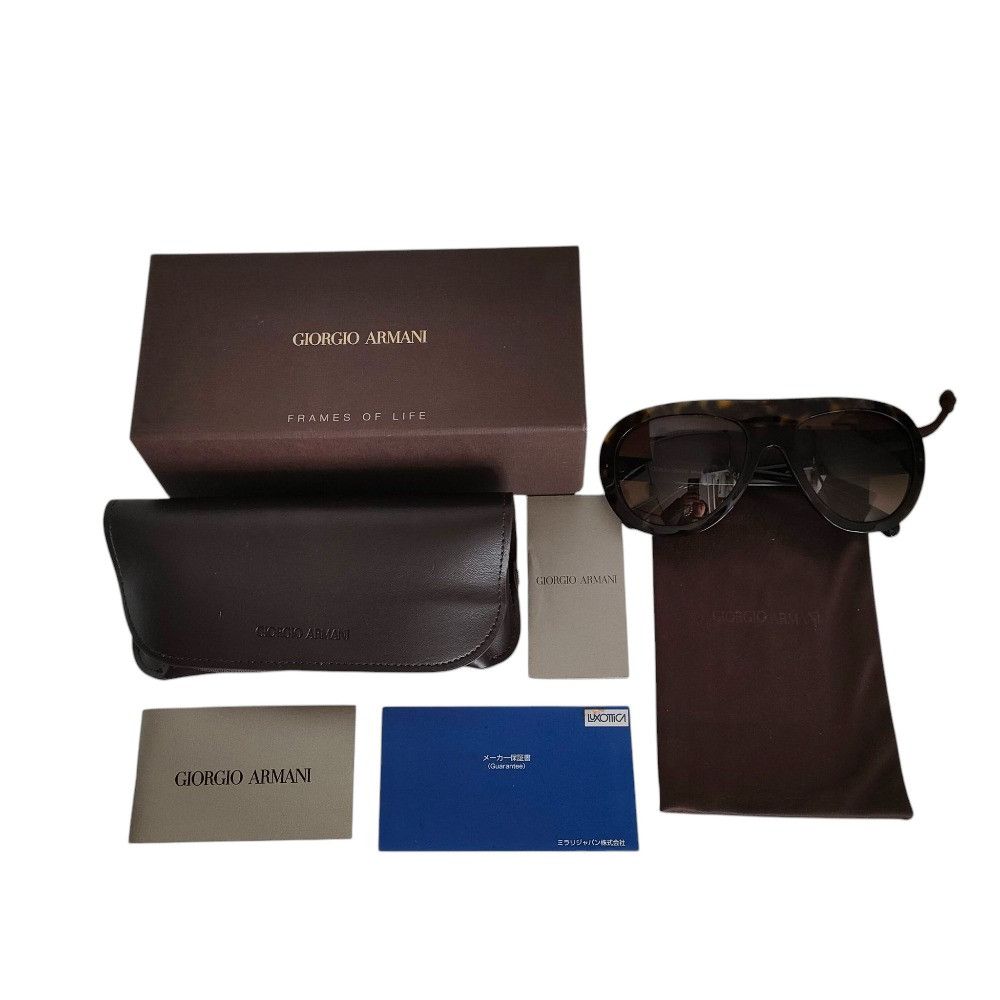 Giorgio Armani Giorgio Armani Giorgio Armani AR8039 Eyewear Plastic / Synthetic Sunglasses AR8039 5026/13 DUTY FREE for USA Size ONE SIZE - 12 Thumbnail
