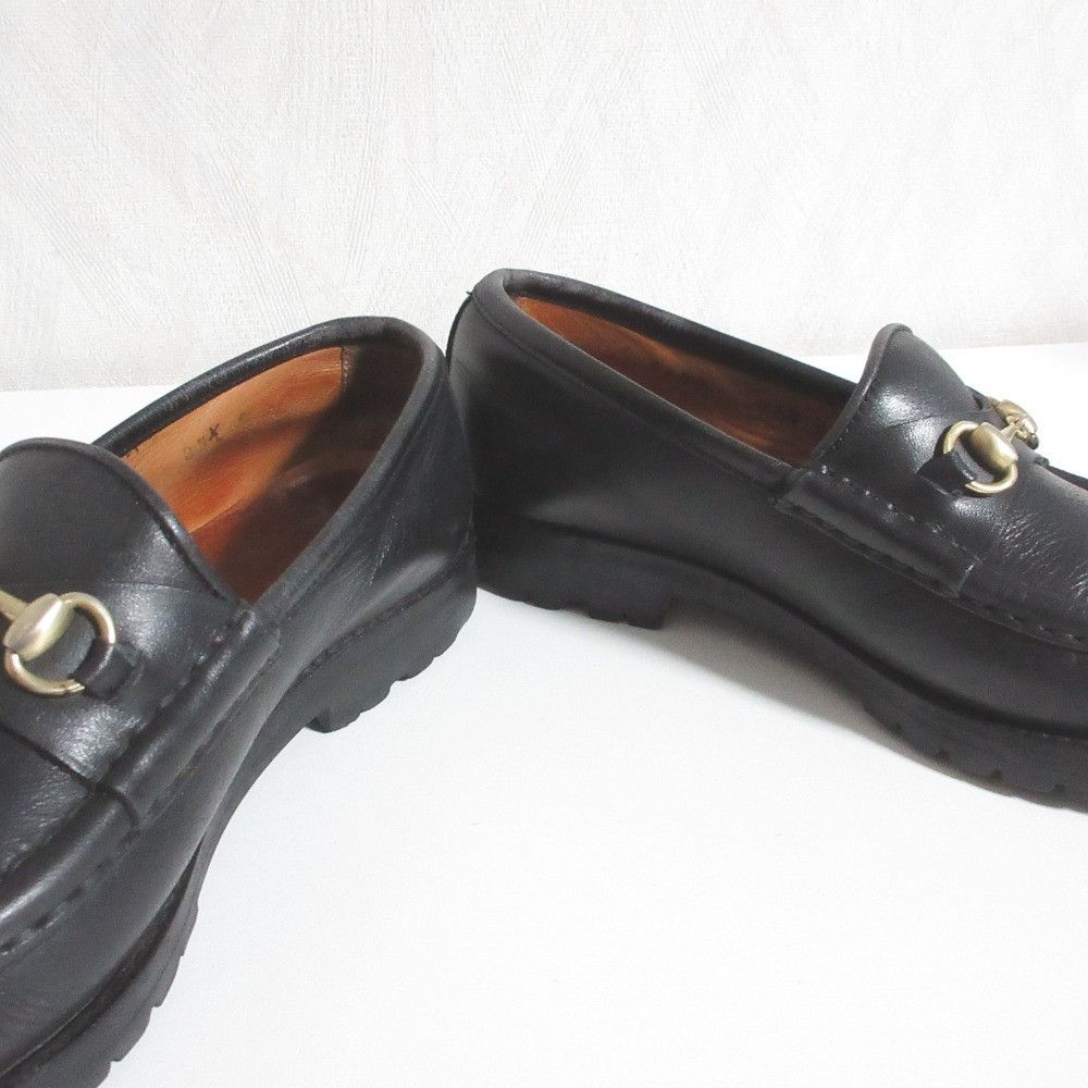 Gucci Gucci Gucci Horsebit Loafer Slip-on Flat Shoes Leather Shoes DUTY FREE for USA Size ONE SIZE - 4 Thumbnail