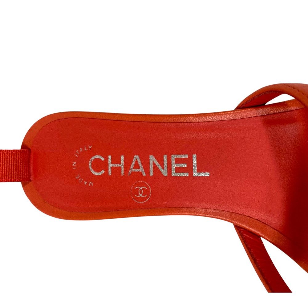 Chanel Chanel Chanel Coco Mark Leather PVC Mule Plastic / Synthetic Shoes G34849 DUTY FREE for USA Size ONE SIZE - 9 Thumbnail