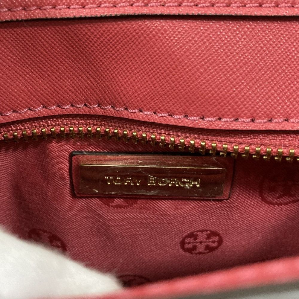 Tory Burch Tory Burch Tory Burch Saffiano Leather 2way Handbag Leather Handbag DUTY FREE for USA Size ONE SIZE - 6 Thumbnail