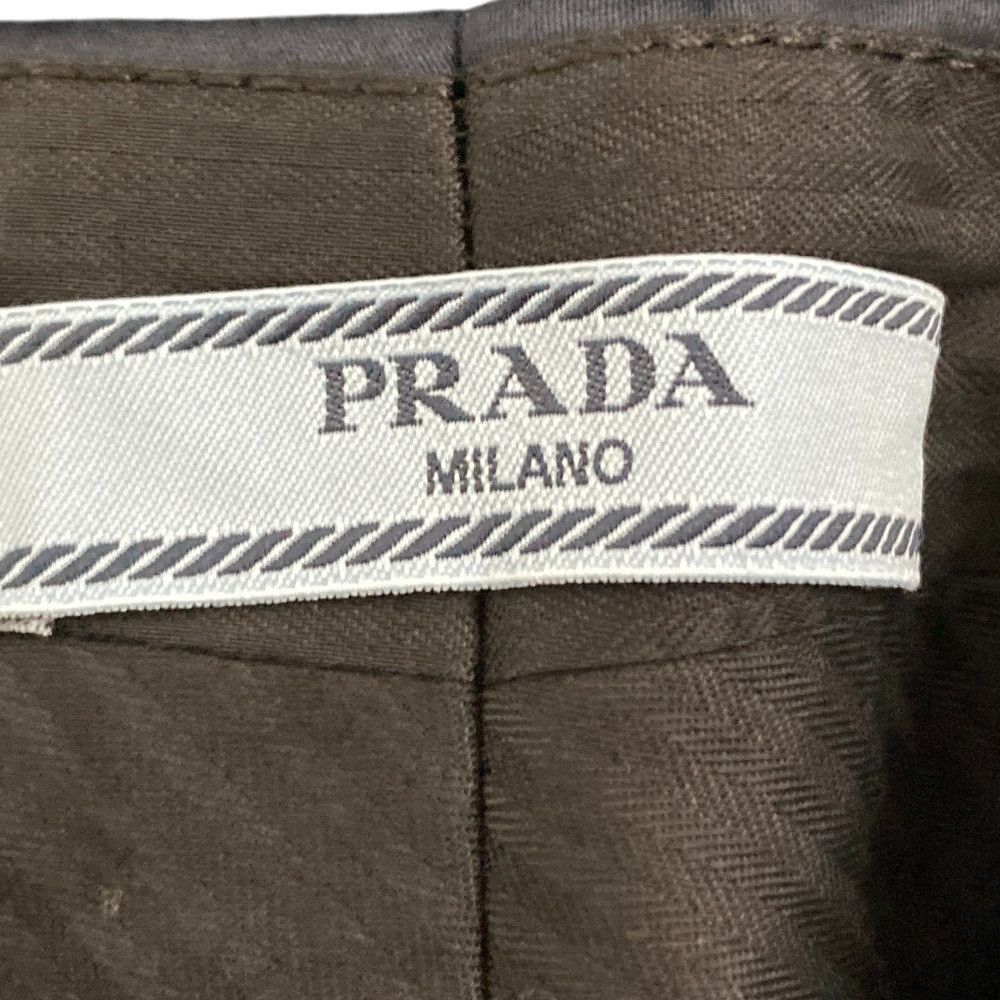 Prada Prada Prada Cotton Stretch Slacks Textile Pants DUTY FREE for USA Size ONE SIZE - 4 Thumbnail