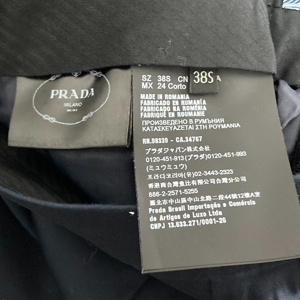 Prada Prada Prada Cotton Stretch Slacks Textile Pants DUTY FREE for USA Size ONE SIZE - 5 Thumbnail