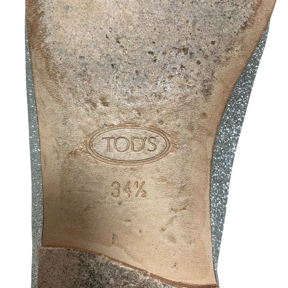 Tod's Tod's TOD'S DoubleT Glitter Leather Loafer Leather Shoes DUTY FREE for USA Size ONE SIZE - 9 Thumbnail