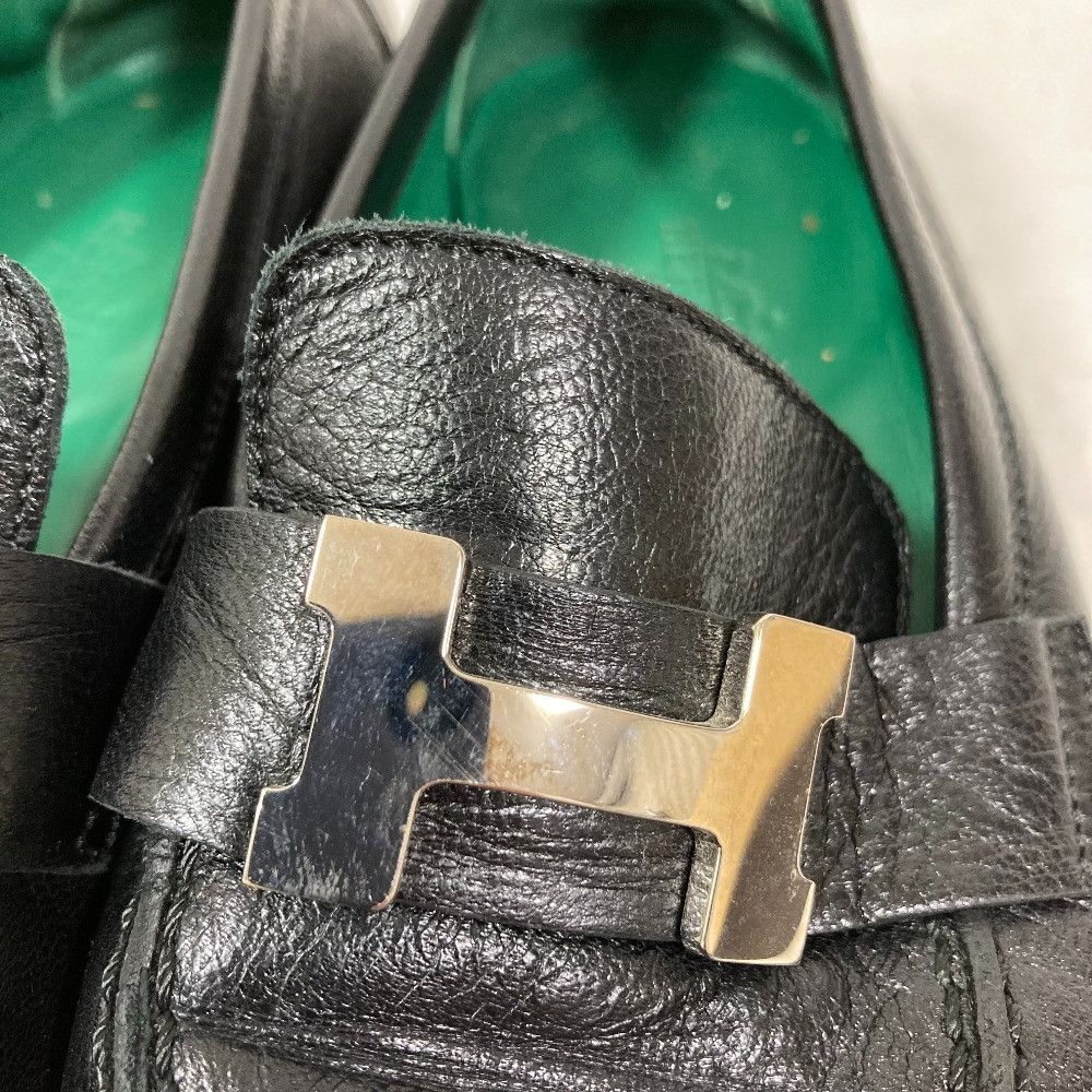 Hermes Hermes Hermès Mocassin Paris H Buckle Loafer 34.5 Leather Shoes DUTY FREE for USA Size ONE SIZE - 11 Thumbnail