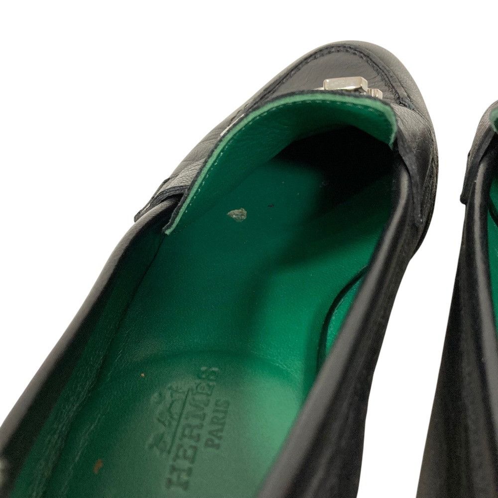 Hermes Hermes Hermès Mocassin Paris H Buckle Loafer 34.5 Leather Shoes DUTY FREE for USA Size ONE SIZE - 13 Thumbnail