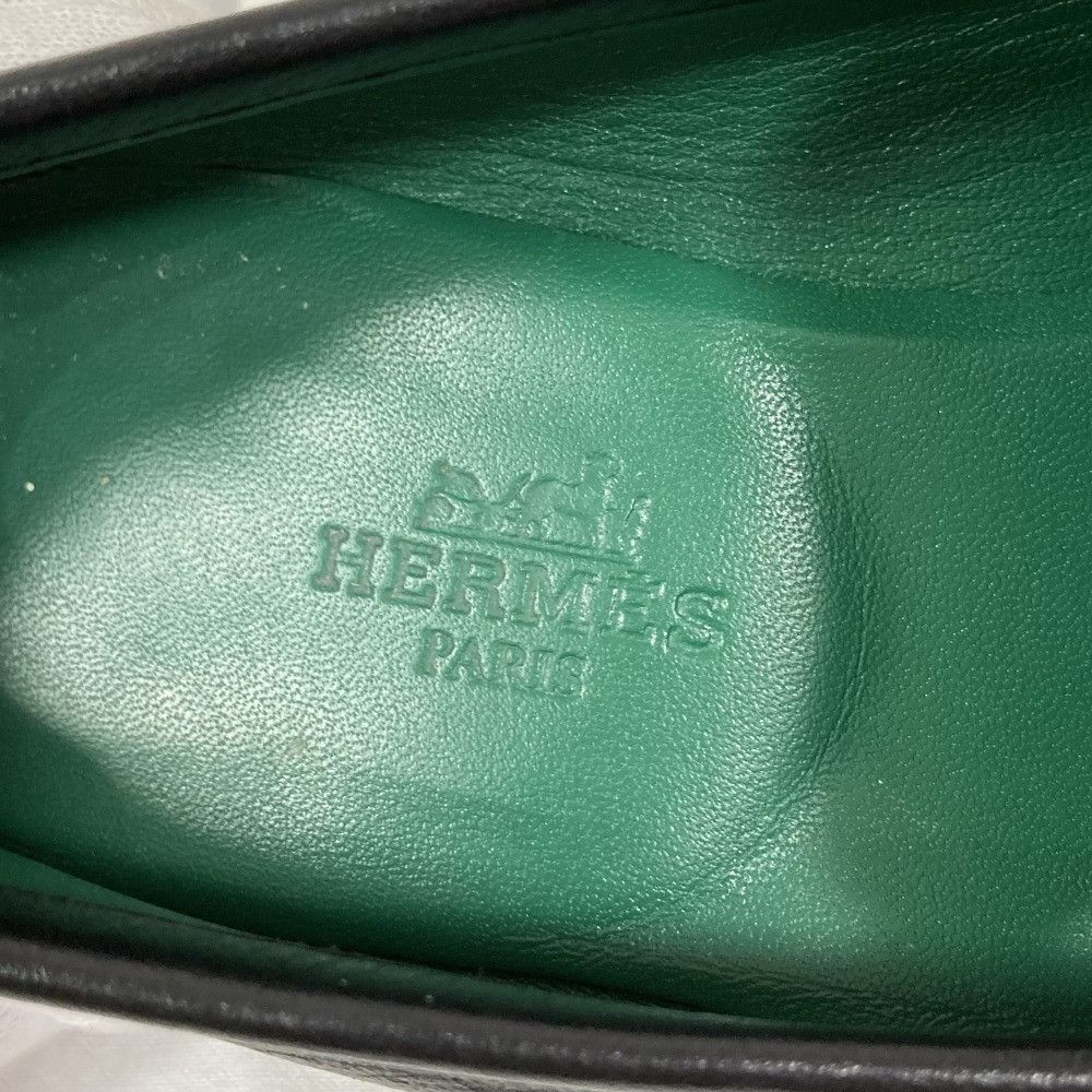 Hermes Hermes Hermès Mocassin Paris H Buckle Loafer 34.5 Leather Shoes DUTY FREE for USA Size ONE SIZE - 8 Thumbnail