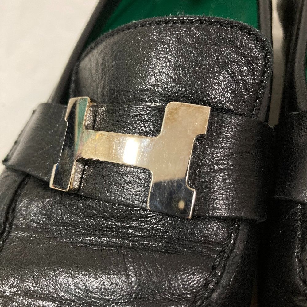 Hermes Hermes Hermès Mocassin Paris H Buckle Loafer 34.5 Leather Shoes DUTY FREE for USA Size ONE SIZE - 12 Thumbnail
