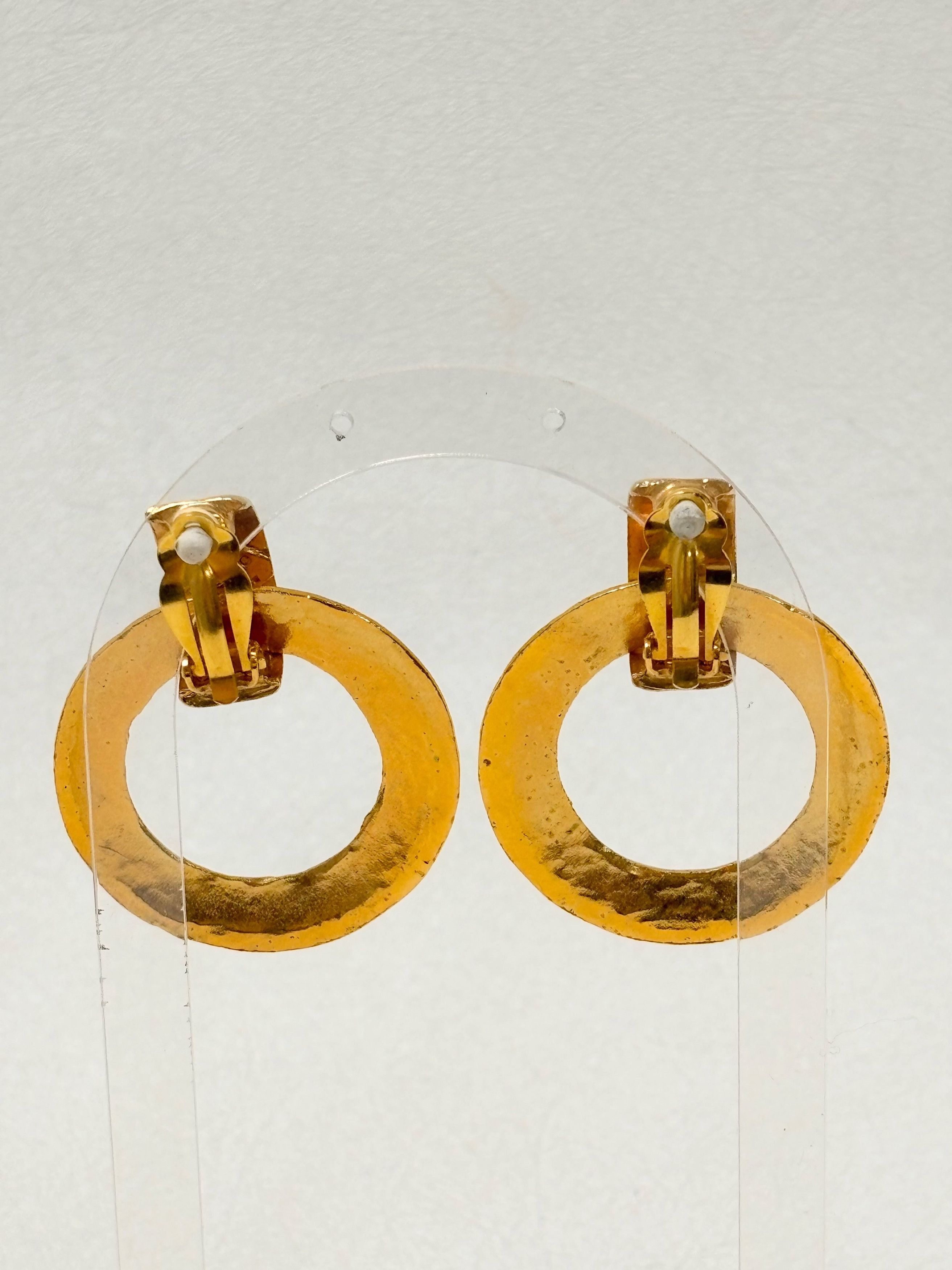 Chanel Boucles d'oreilles Hoop Size ONE SIZE - 6 Thumbnail